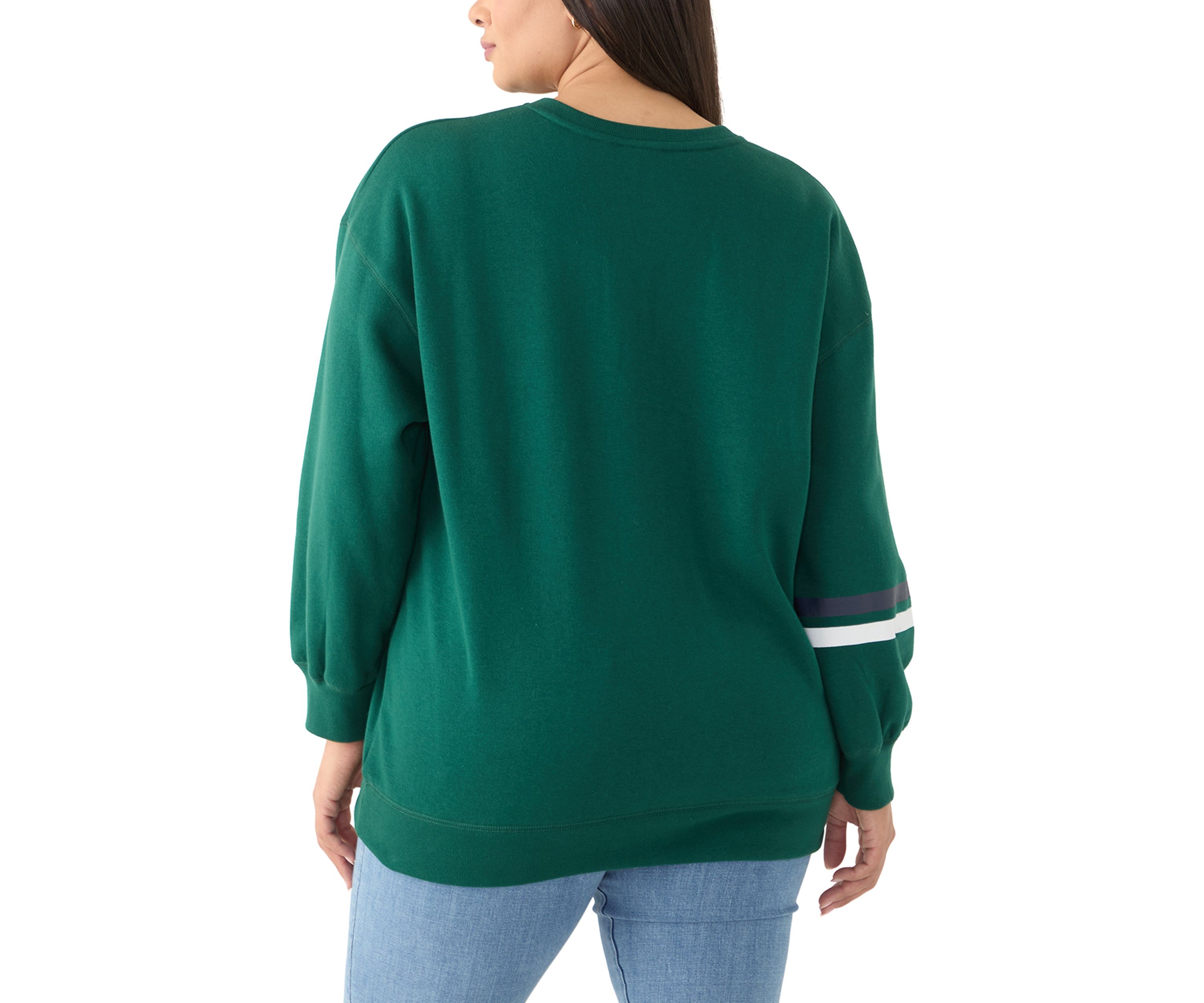 Plus Size Long Sleeve Graphic T-Shirt 