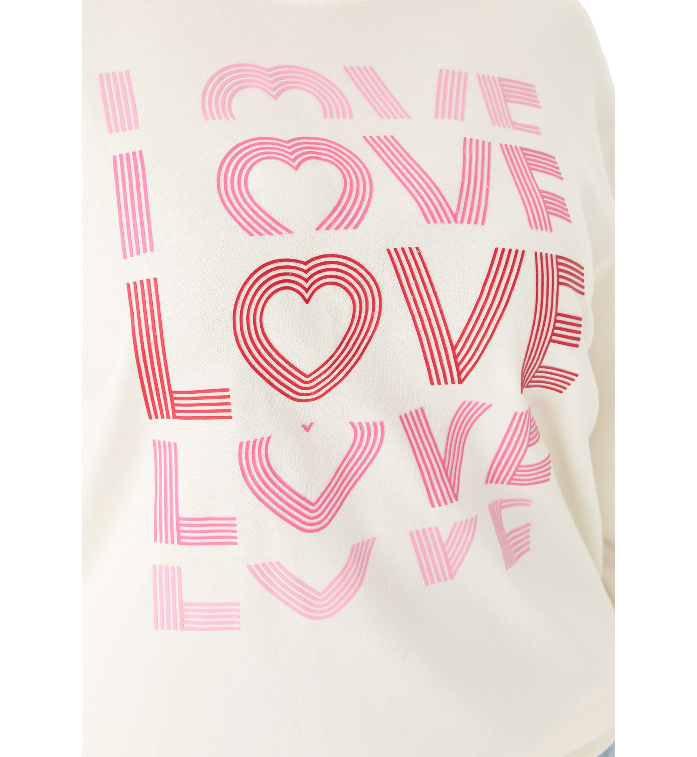Plus Size Love Sweatshirt