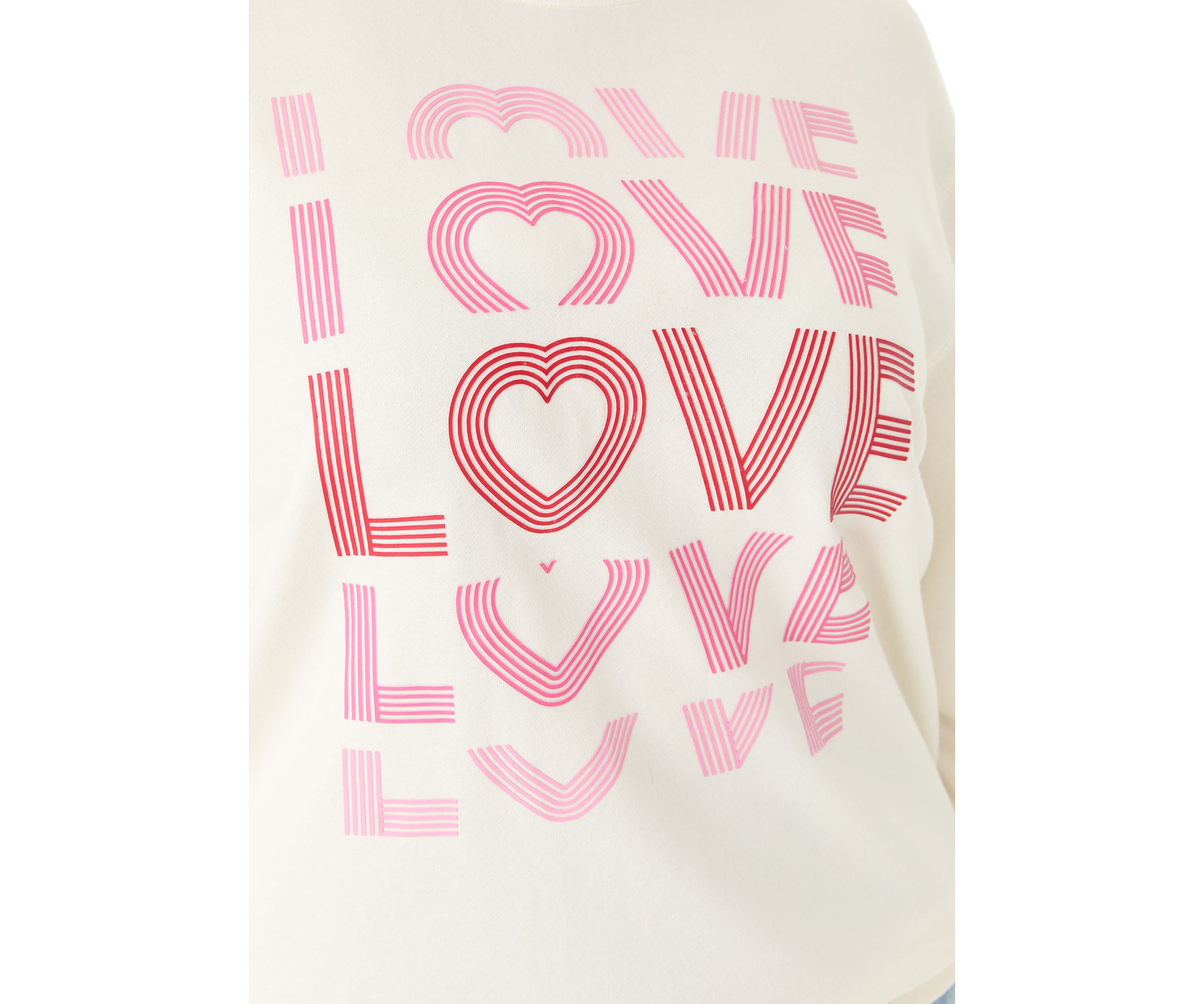 Plus Size Love Sweatshirt