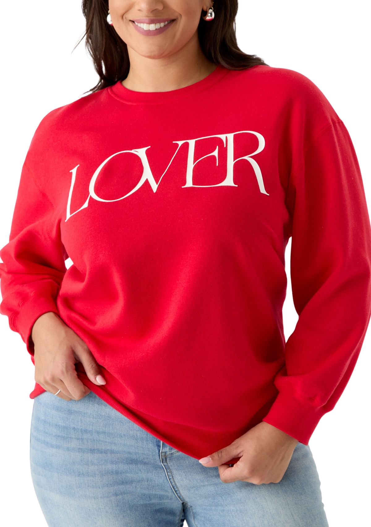 Plus Size Lover Sweatshirt