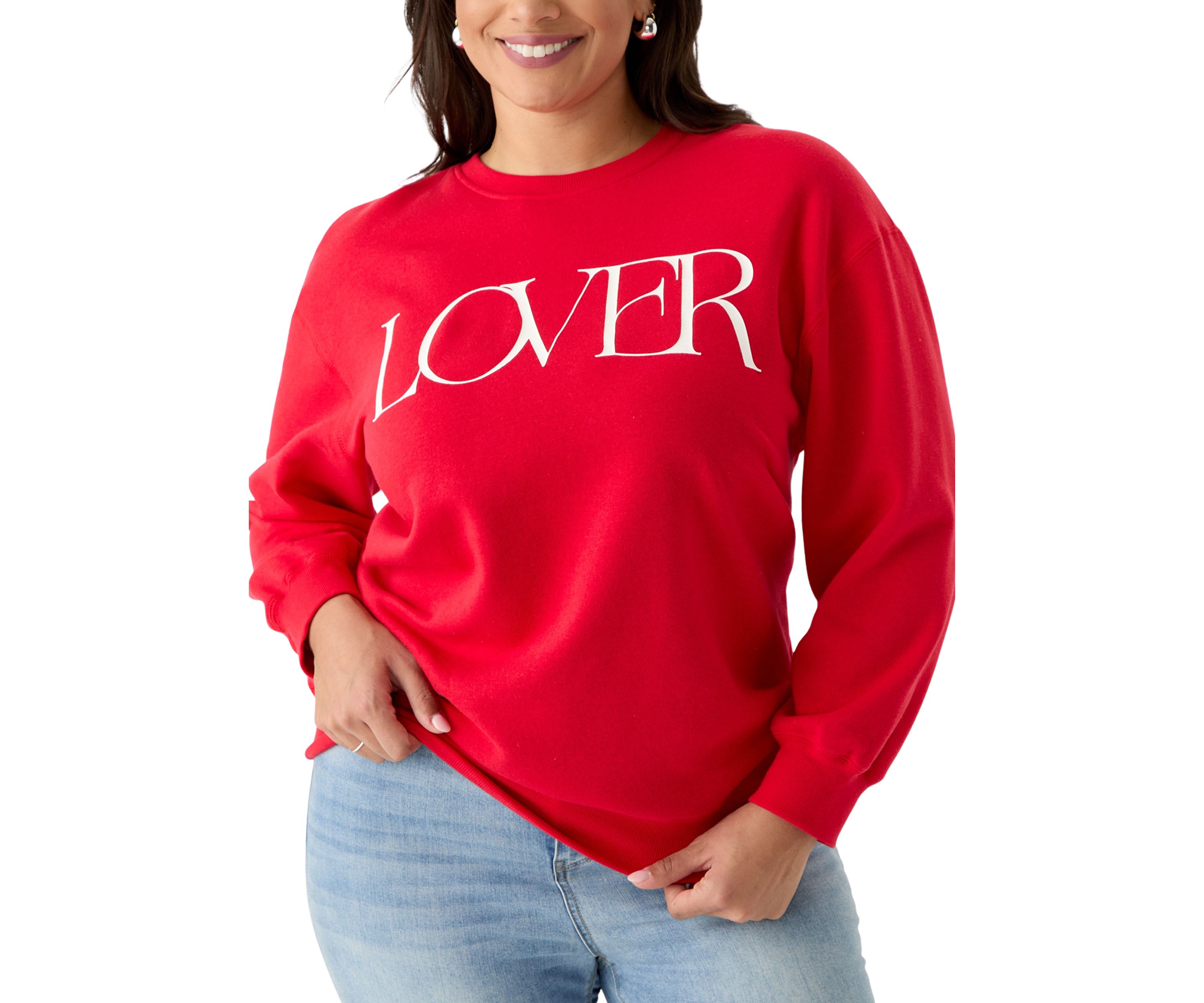 Plus Size Lover Sweatshirt
