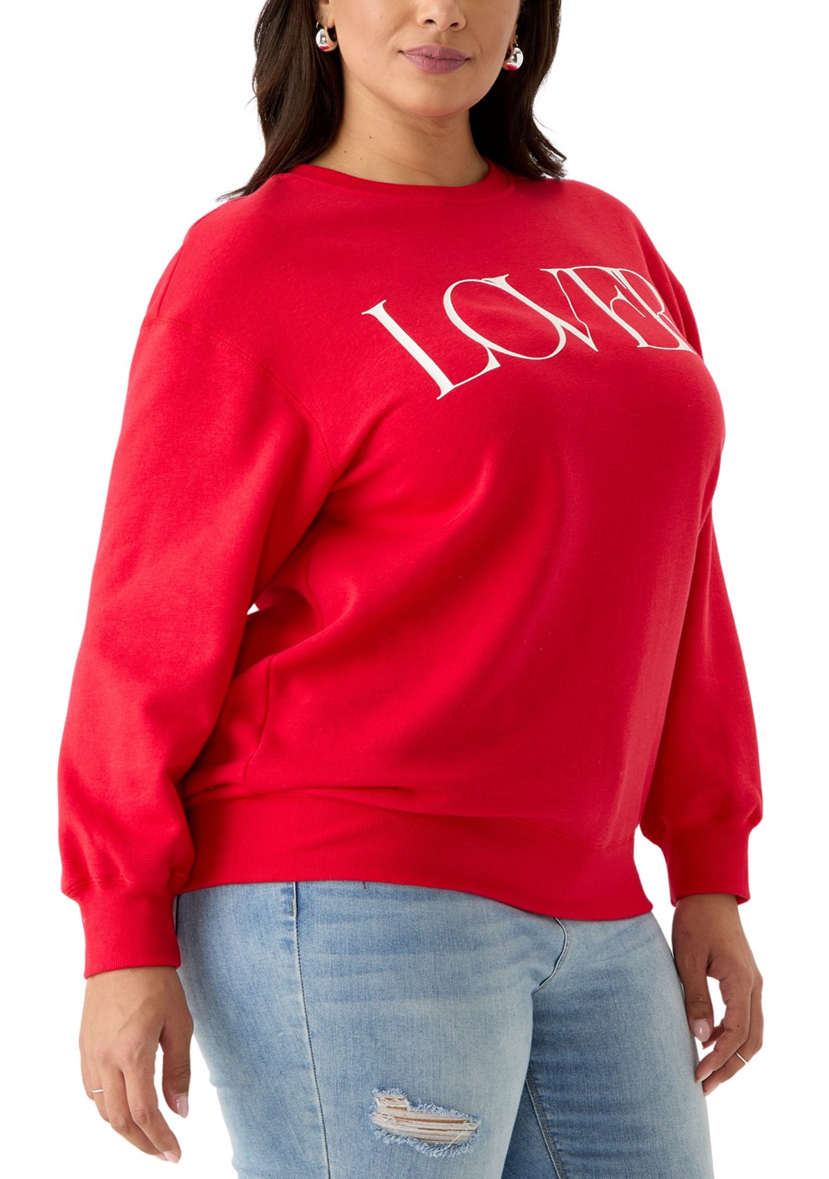 Plus Size Lover Sweatshirt