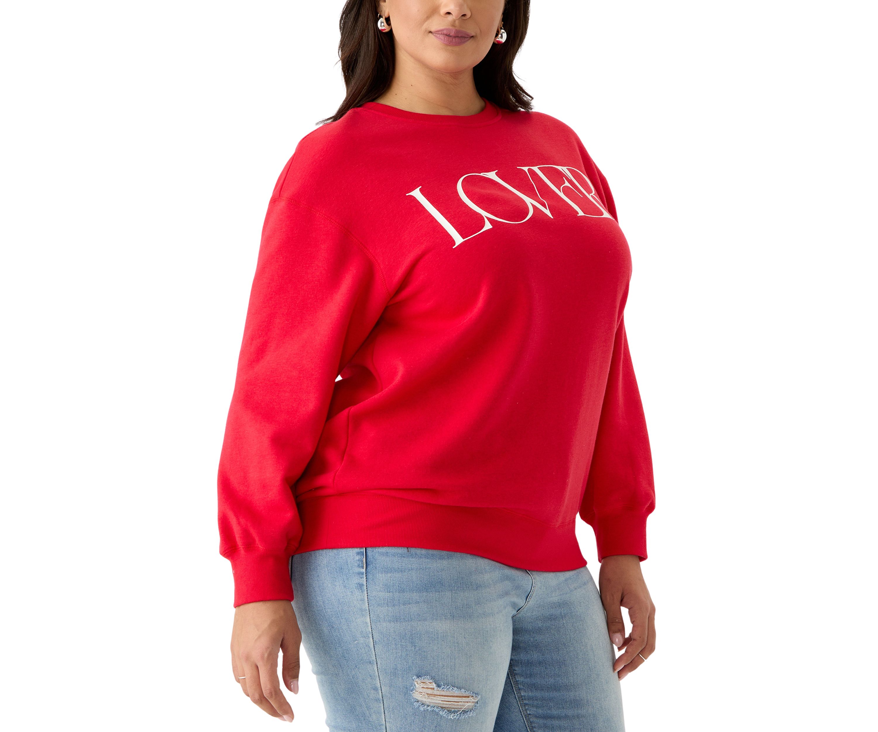 Plus Size Lover Sweatshirt