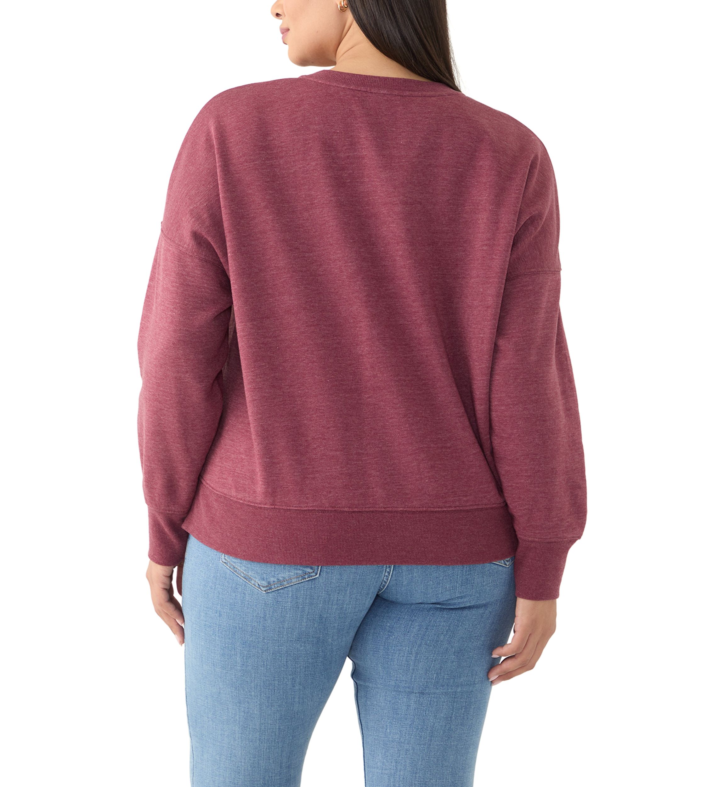 Plus Size Long Sleeve Graphic Sweatshirt 
