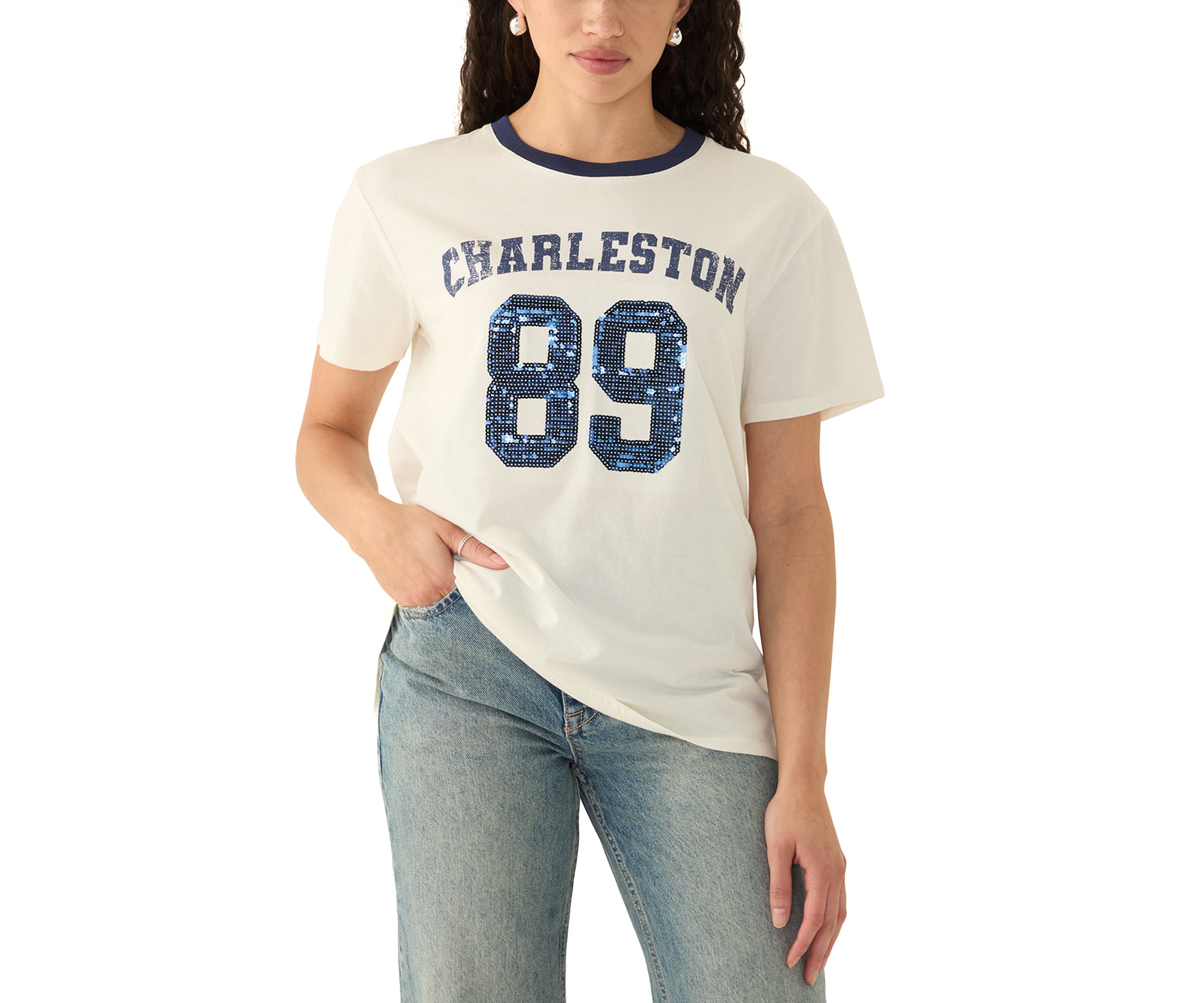 Womens Charleston 89 Graphic T-Shirt