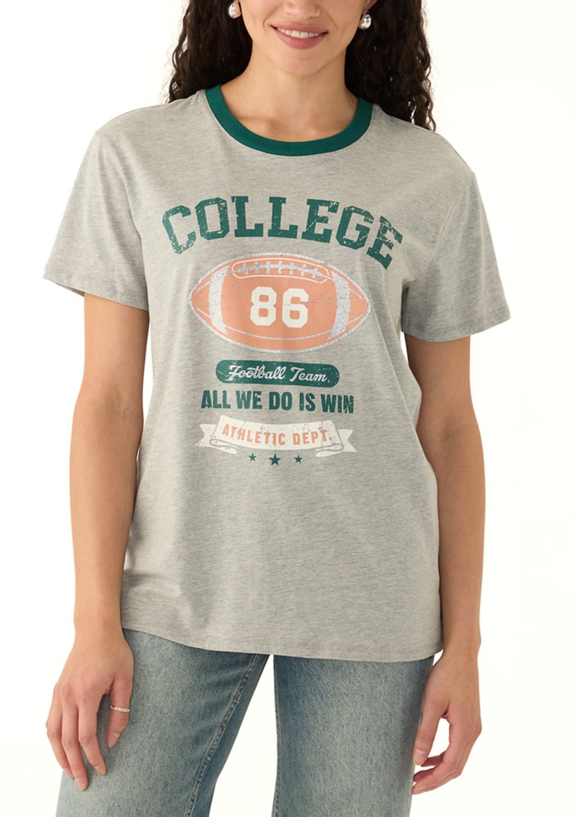 Womens College 86 Athletic Department Graphic T-Shirt