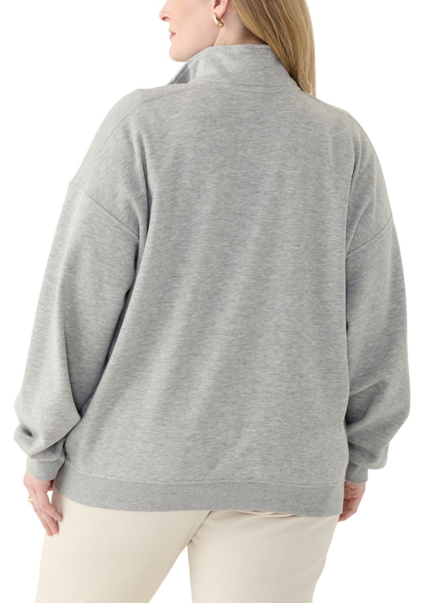 Plus Size Palm Springs Graphic Sweatshirt 