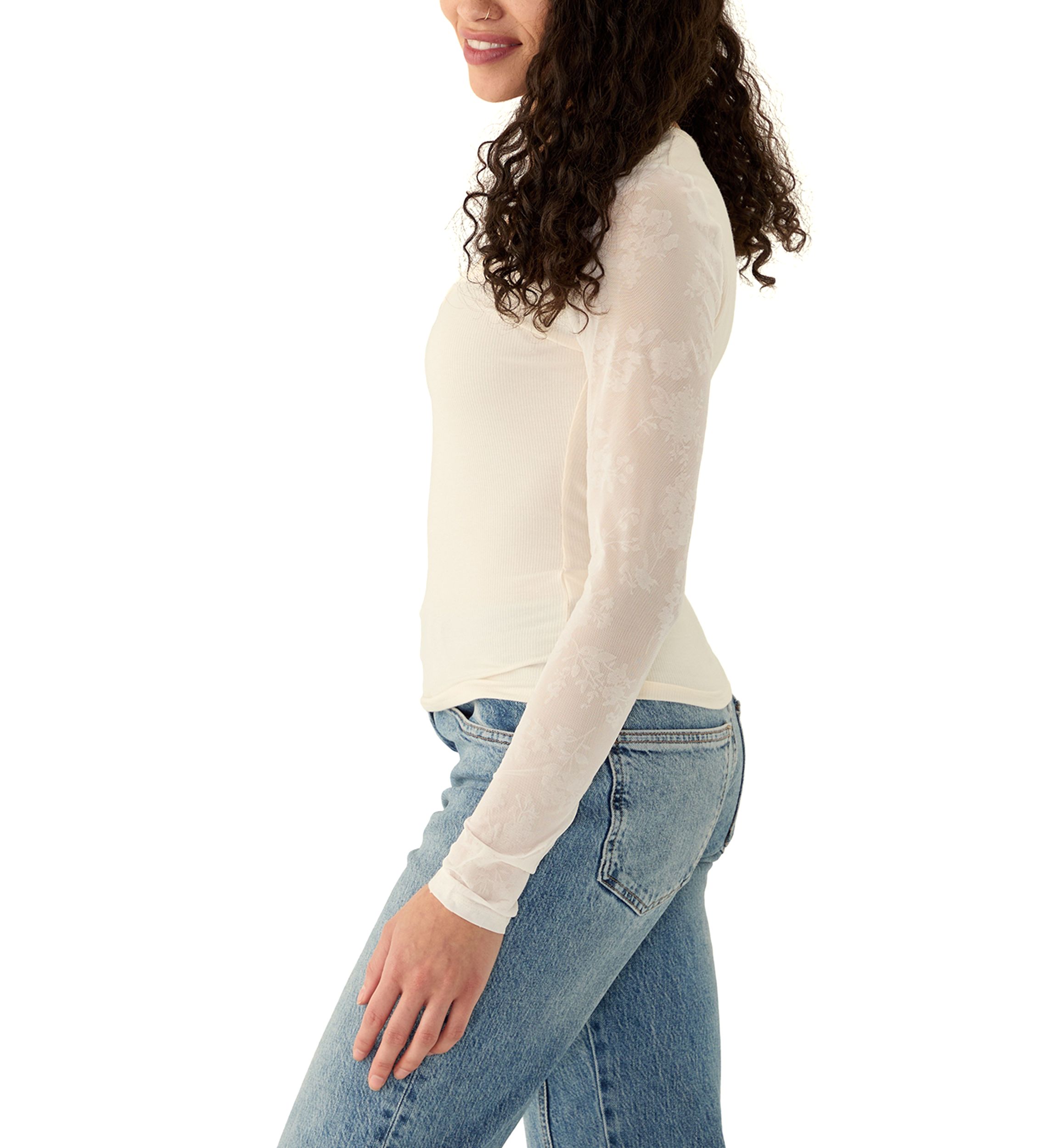 Womens V-Neck Cinched Top