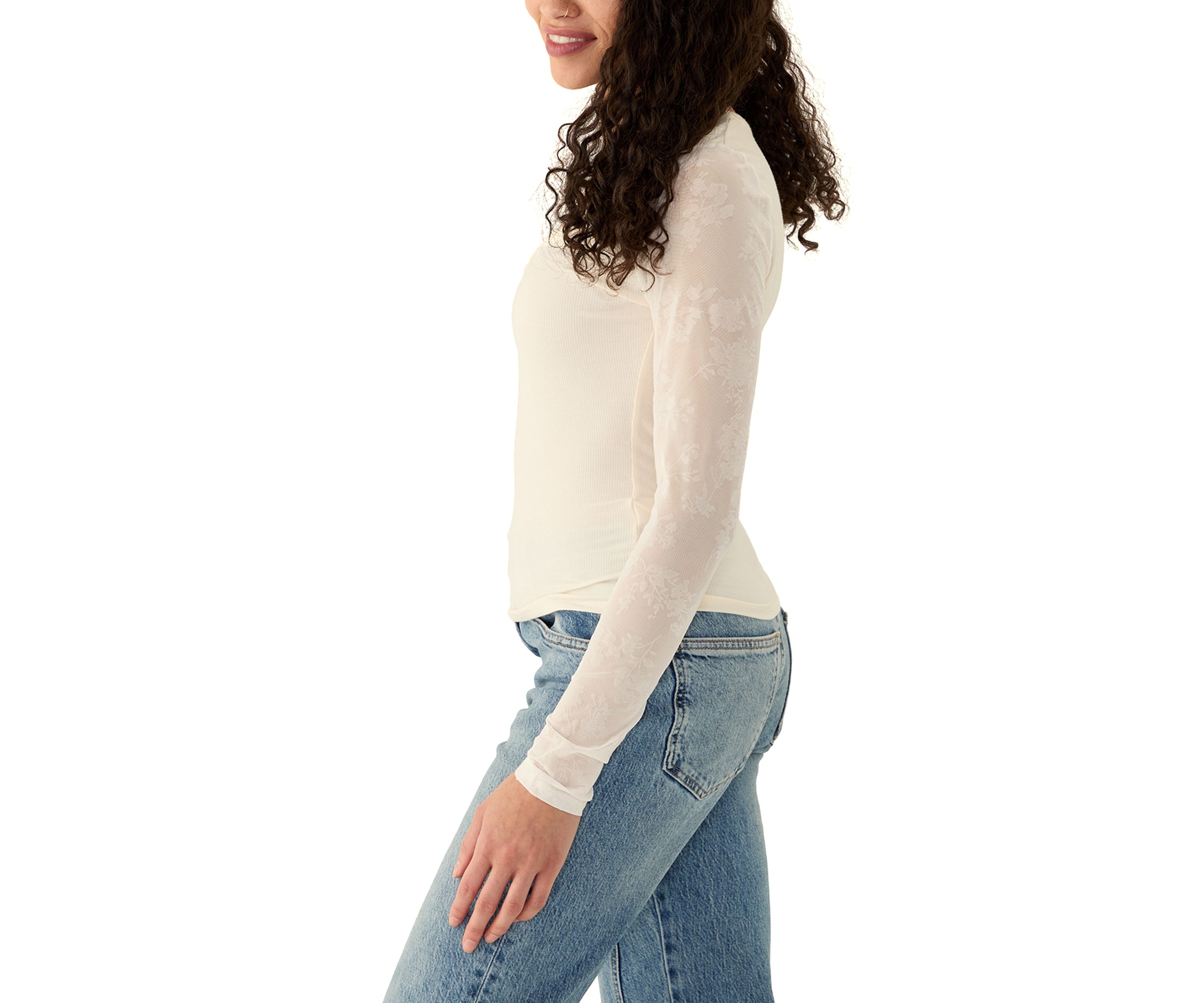 Womens V-Neck Cinched Top