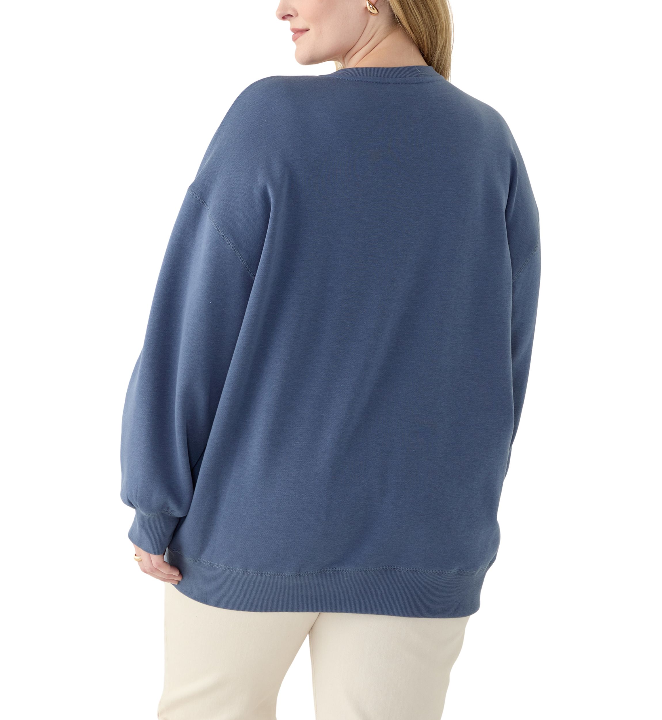 Plus Size Long Sleeve Graphic Sweatshirt 
