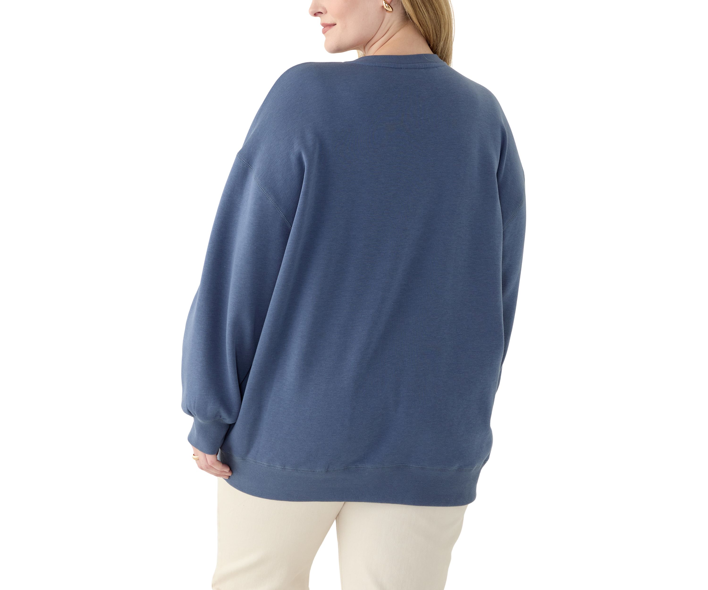 Plus Size Long Sleeve Graphic Sweatshirt 