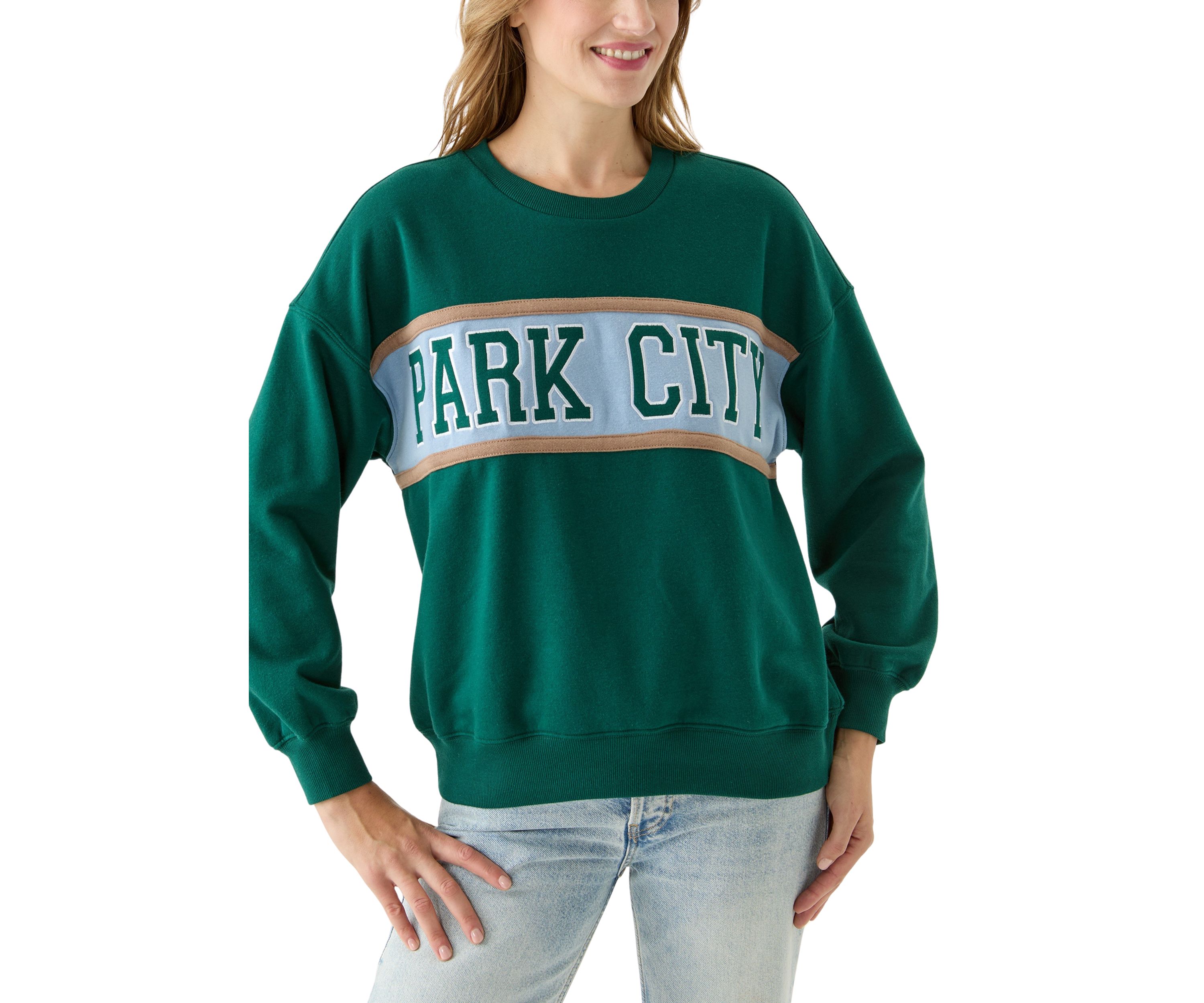 Womens Park City Crew Neck Sweatshirt