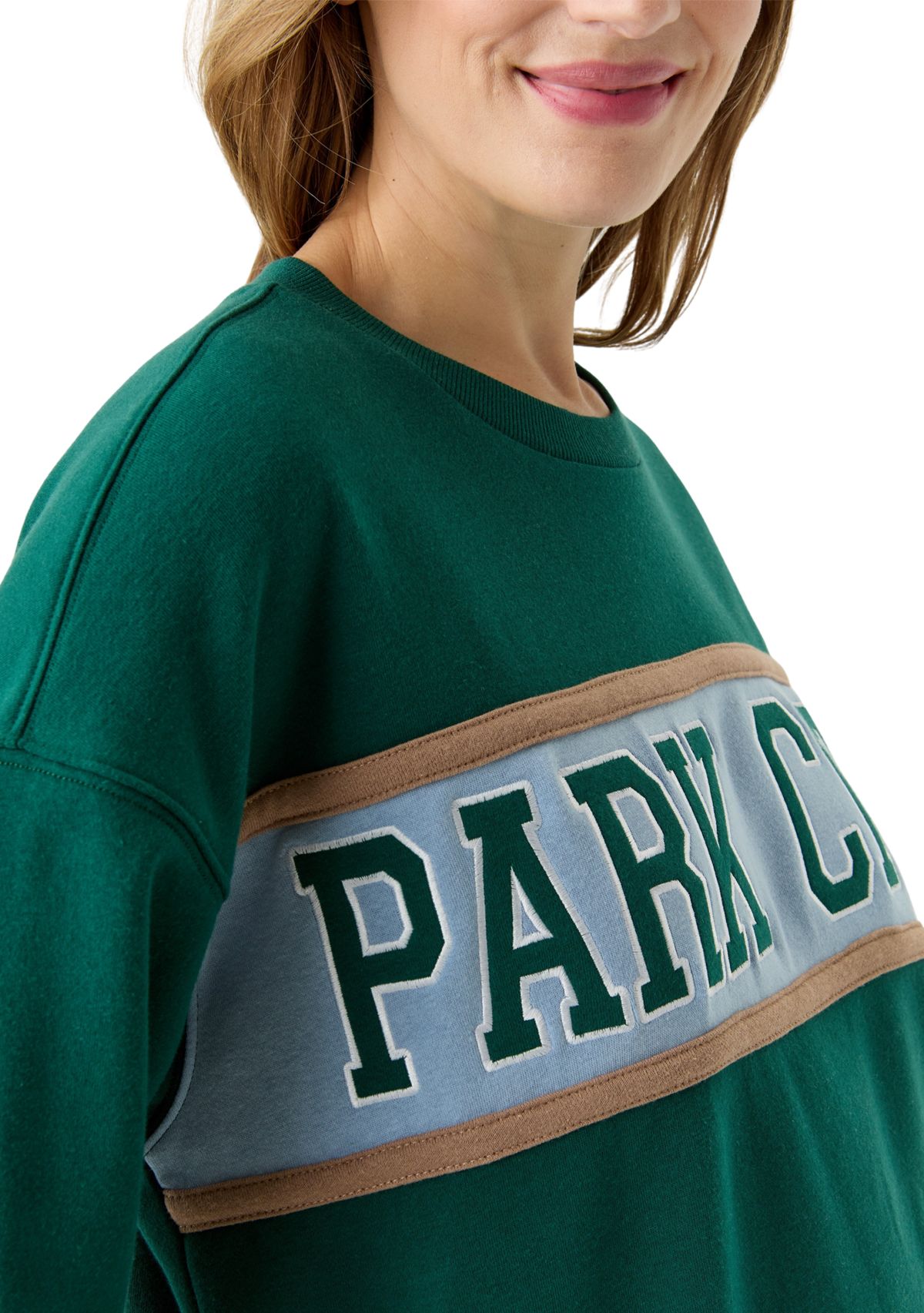 Womens Park City Crew Neck Sweatshirt