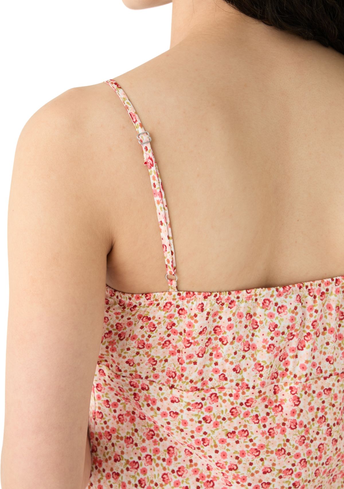 Womens Satin Midi Dress