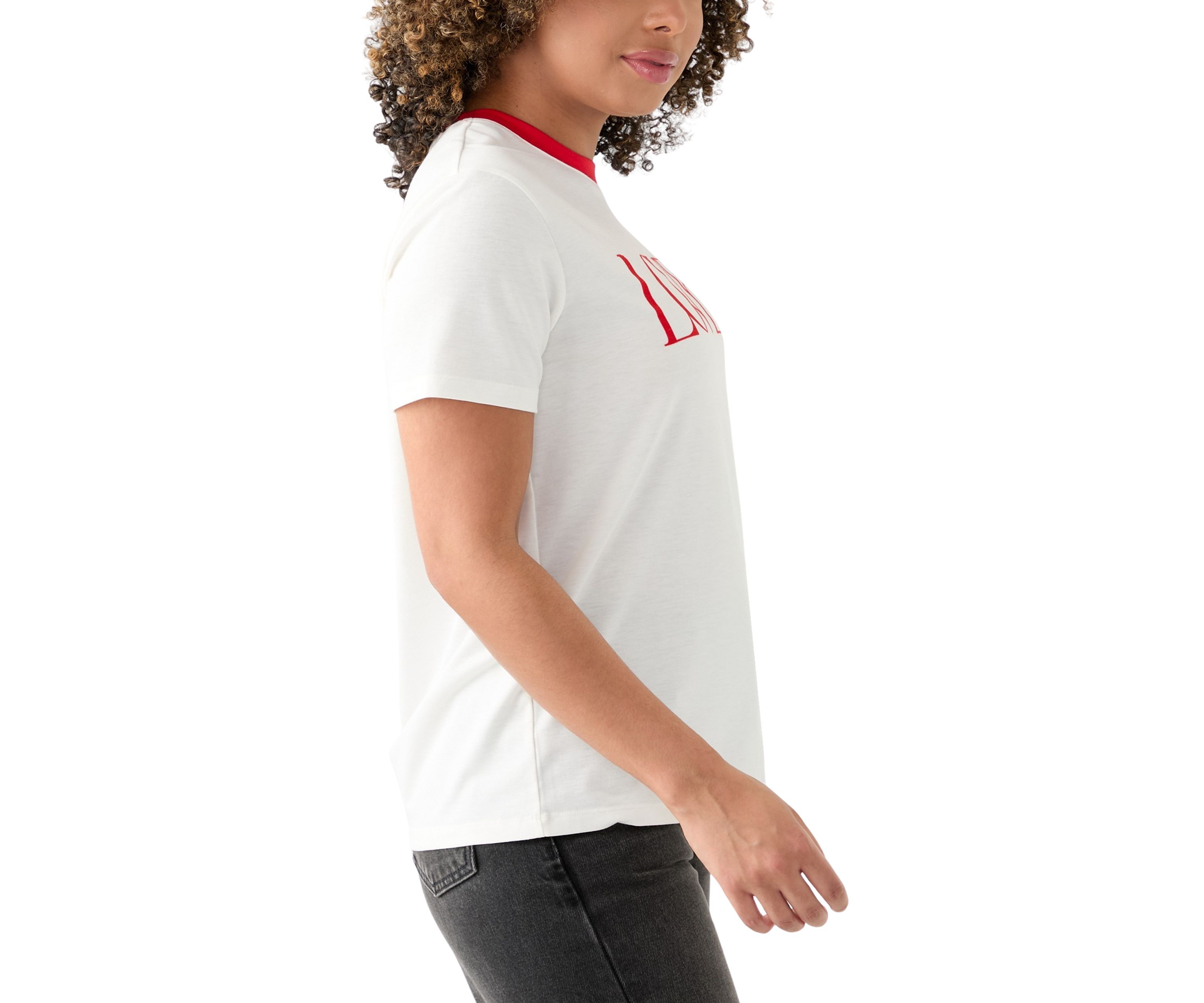 Womens Lover Ringer T-Shirt 