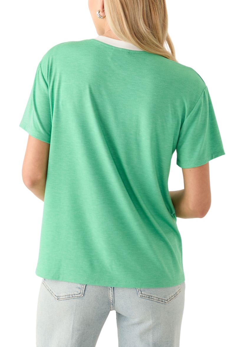 Womens Newport Tennis Club Graphic T-Shirt