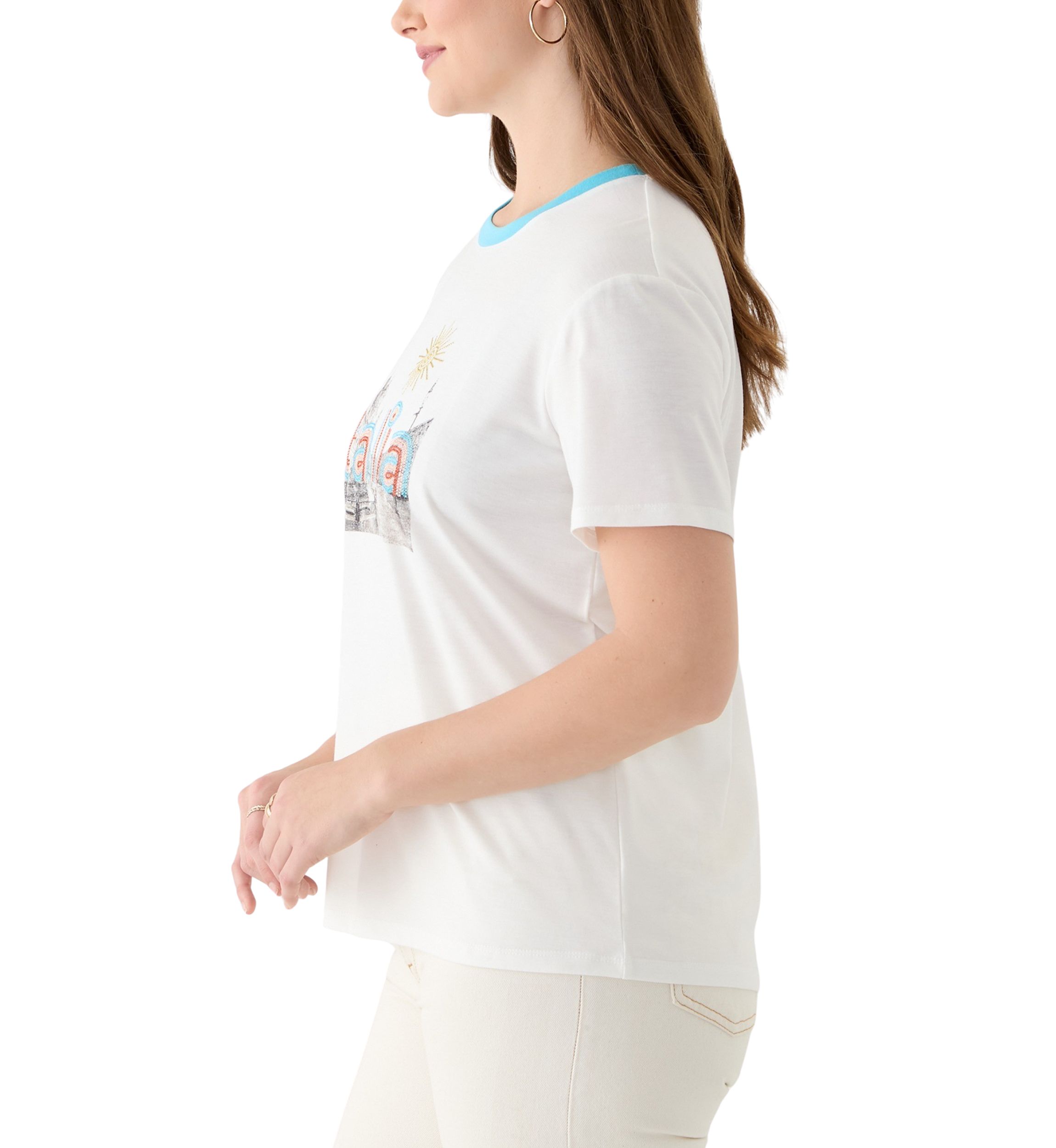 Womens Italia Graphic T-Shirt