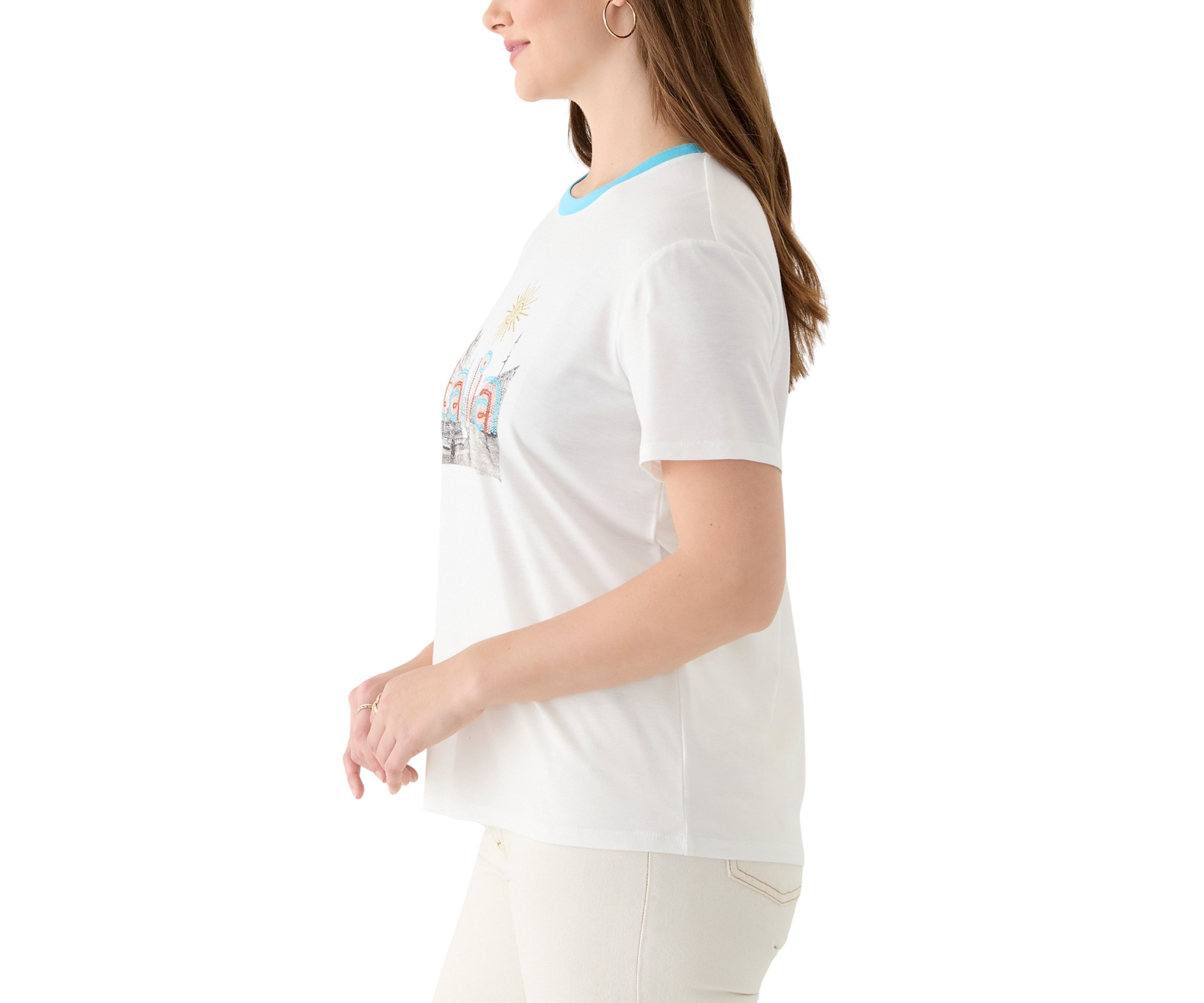 Womens Italia Graphic T-Shirt