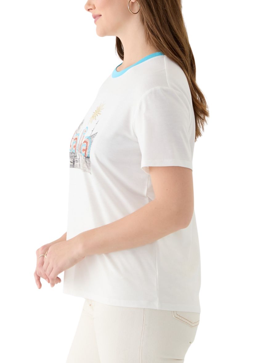 Womens Italia Graphic T-Shirt