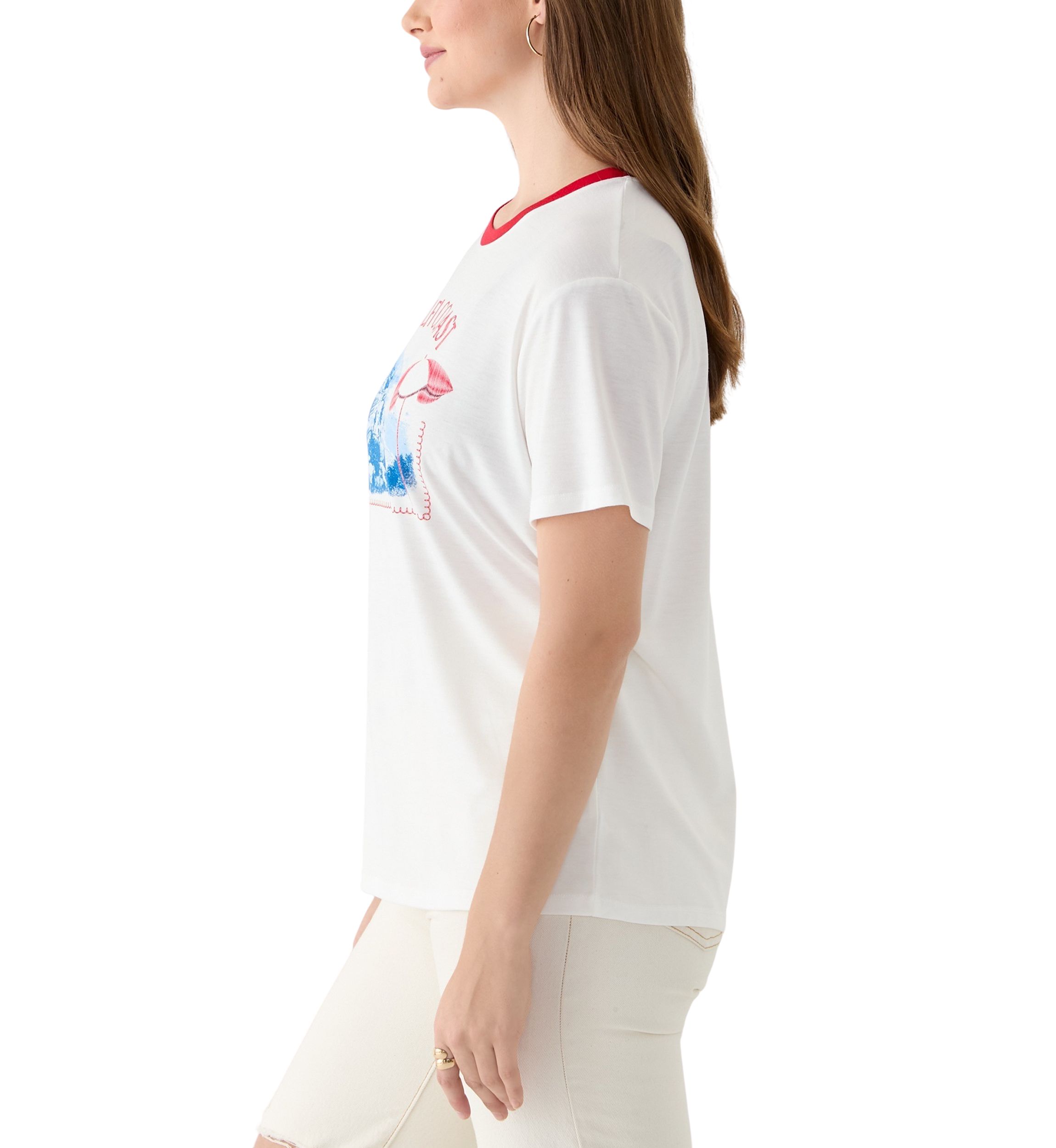 Womens Amalfi Coast Graphic T-Shirt
