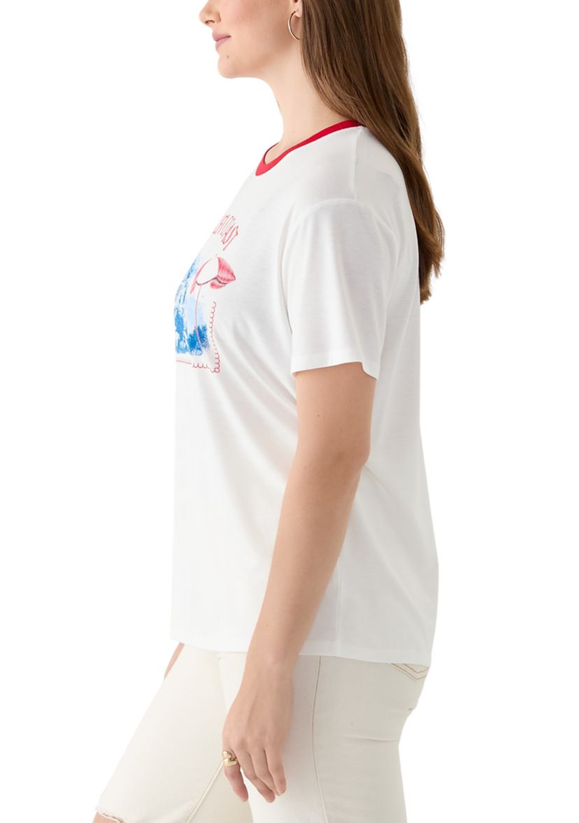 Womens Amalfi Coast Graphic T-Shirt