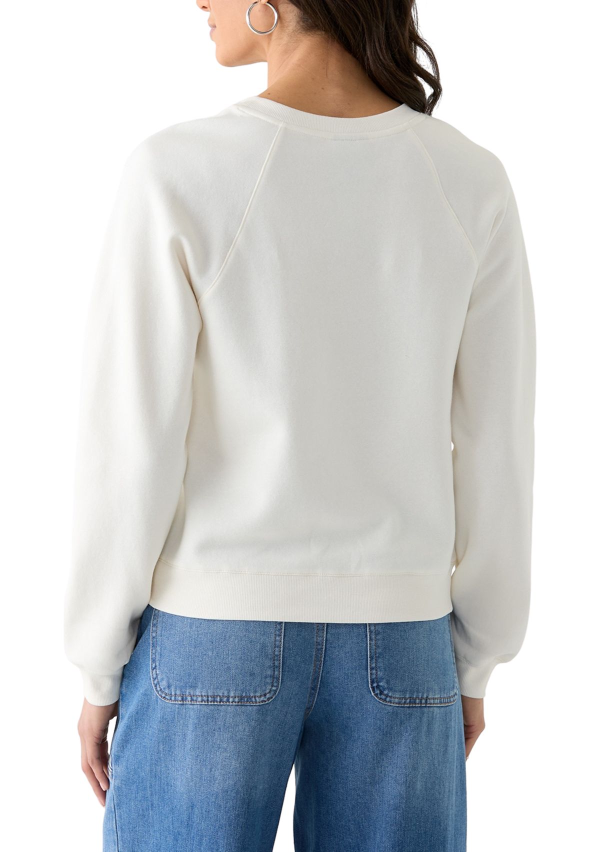 Womens Hamptons Tennis Club Pullover Graphic Sweatshirt