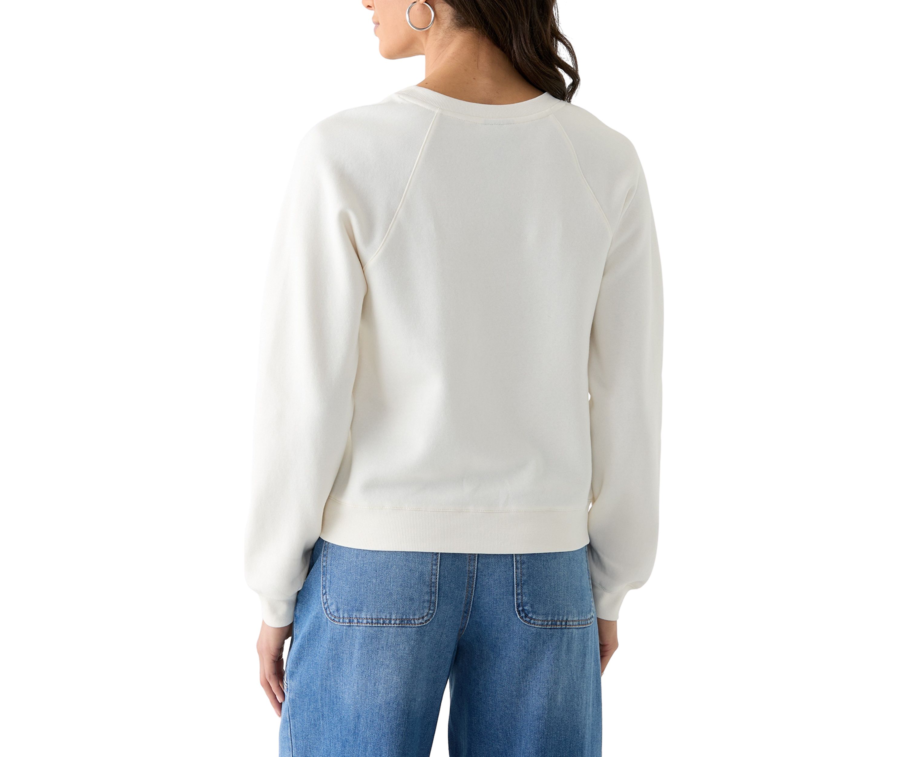 Womens Hamptons Tennis Club Pullover Graphic Sweatshirt