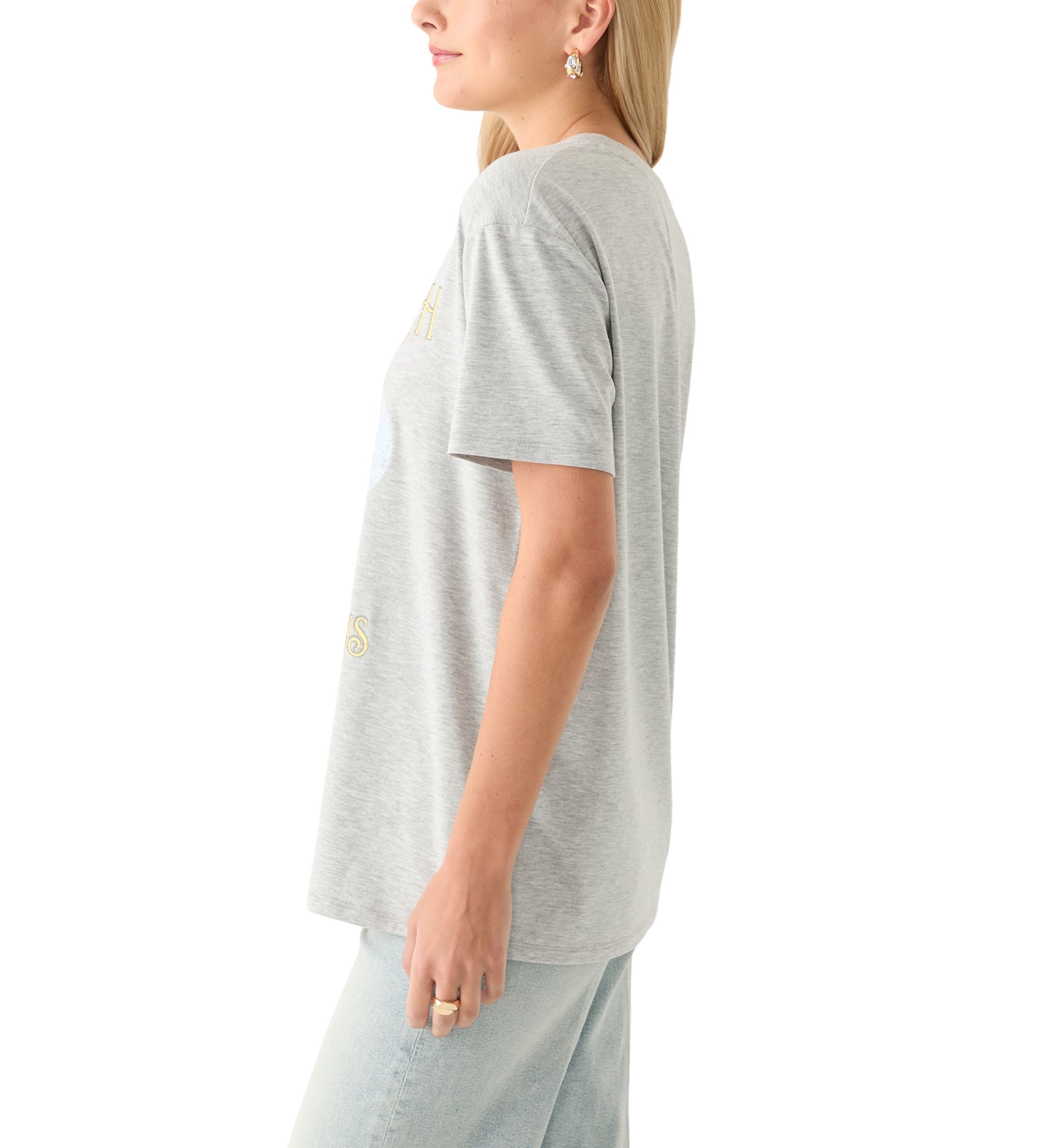 Womens Farm Fresh Organic Lemons Graphic T-Shirt