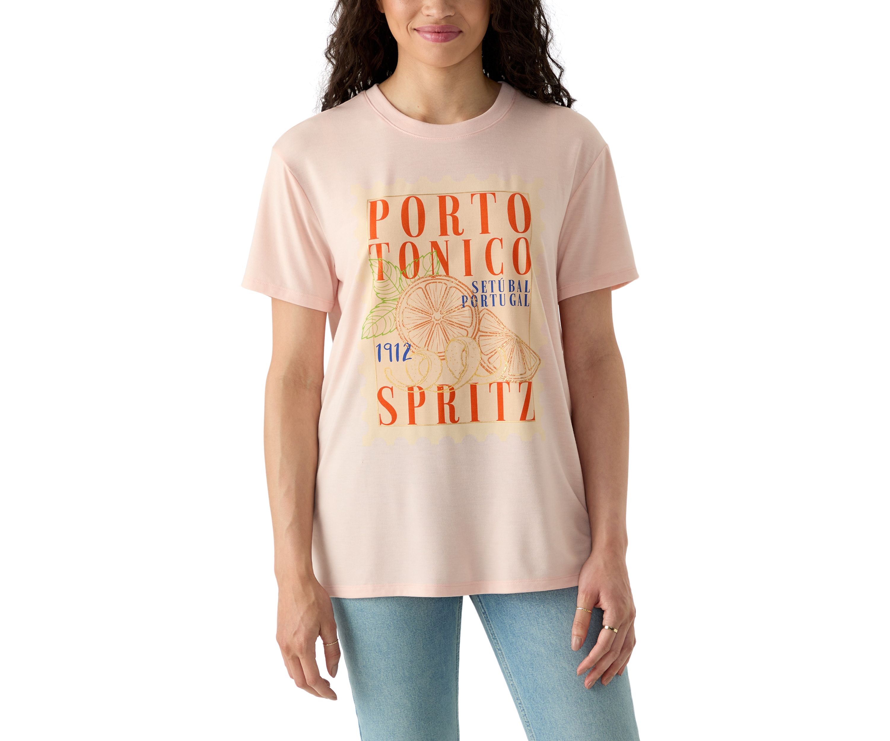Womens Porto Spritz Graphic T-Shirt
