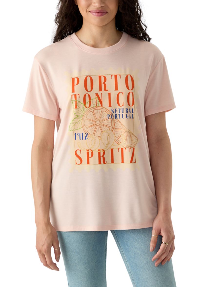 Womens Porto Spritz Graphic T-Shirt