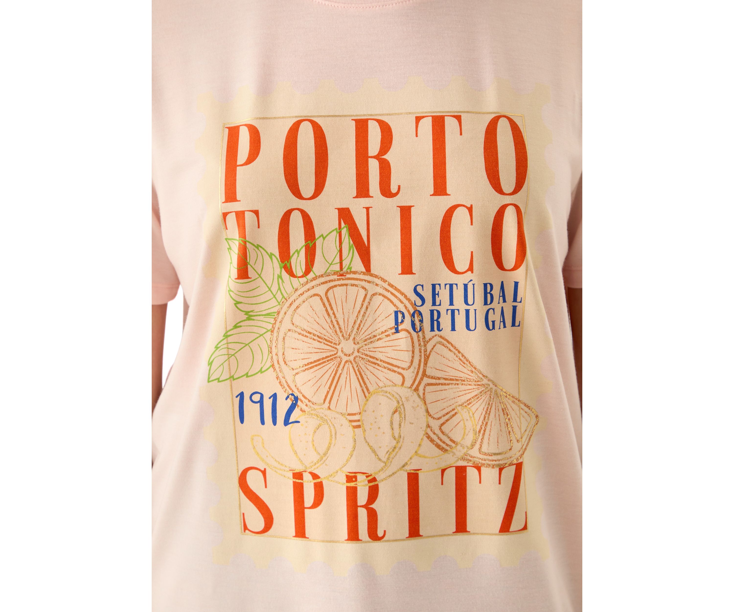 Womens Porto Spritz Graphic T-Shirt