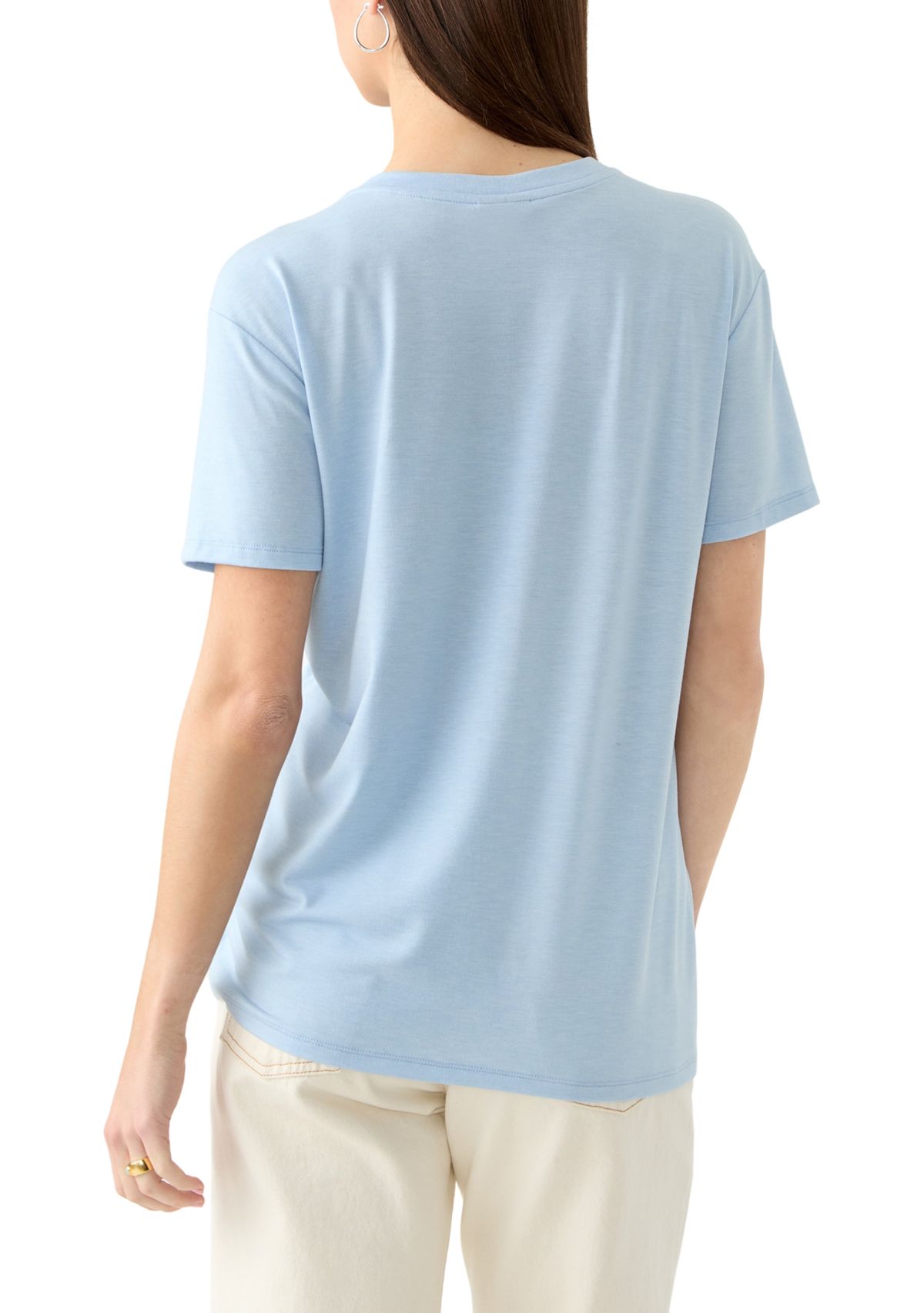 Womens Acqua Santa Graphic T-Shirt