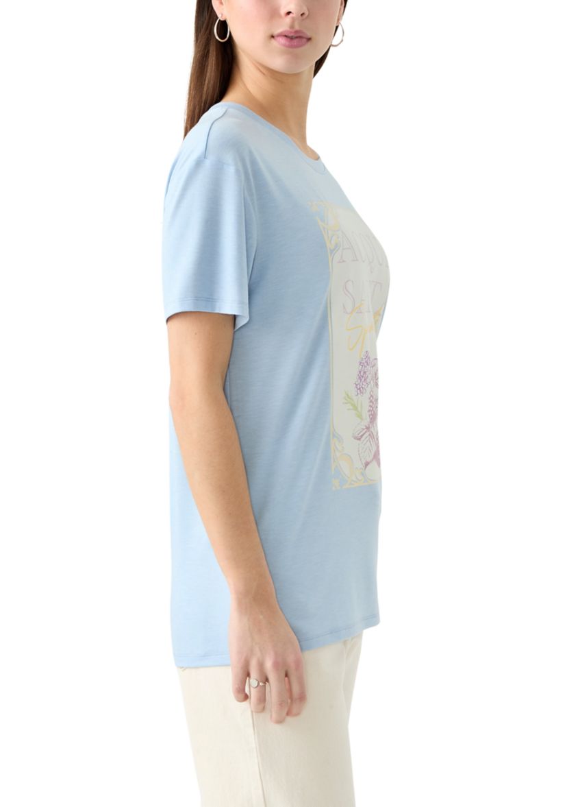 Womens Acqua Santa Graphic T-Shirt