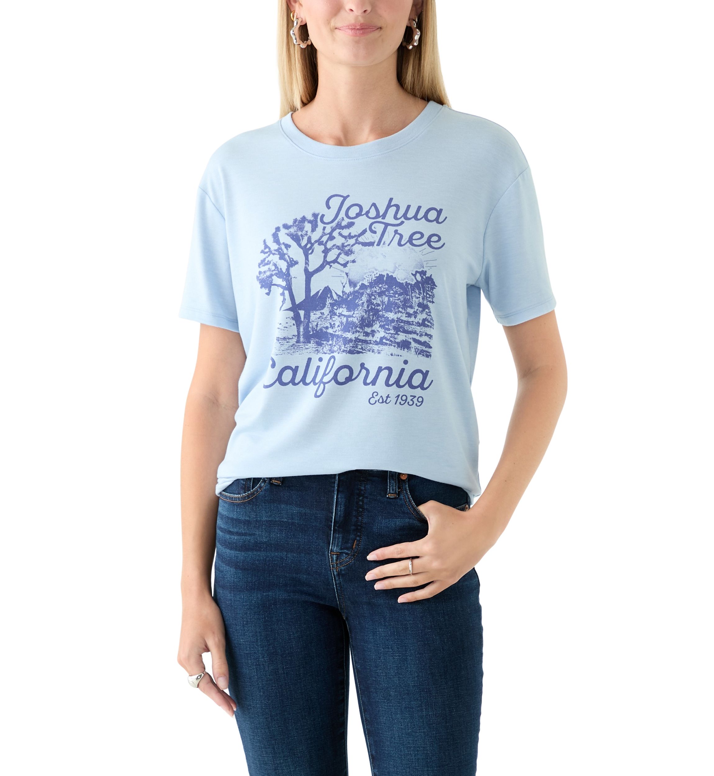Womens Joshua Tree Graphic T-Shirt