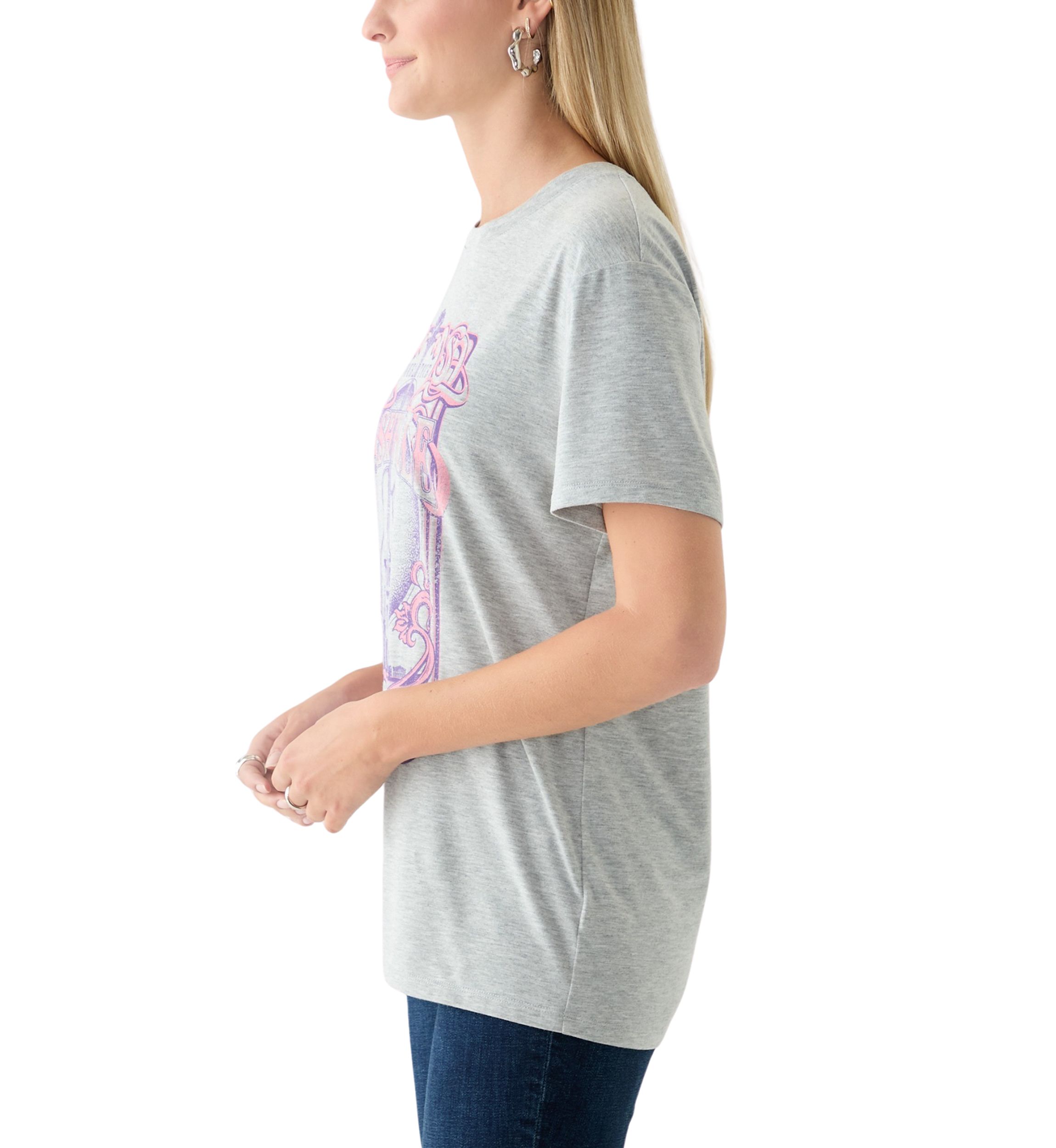 Womens Nashville World Tour Graphic T-Shirt