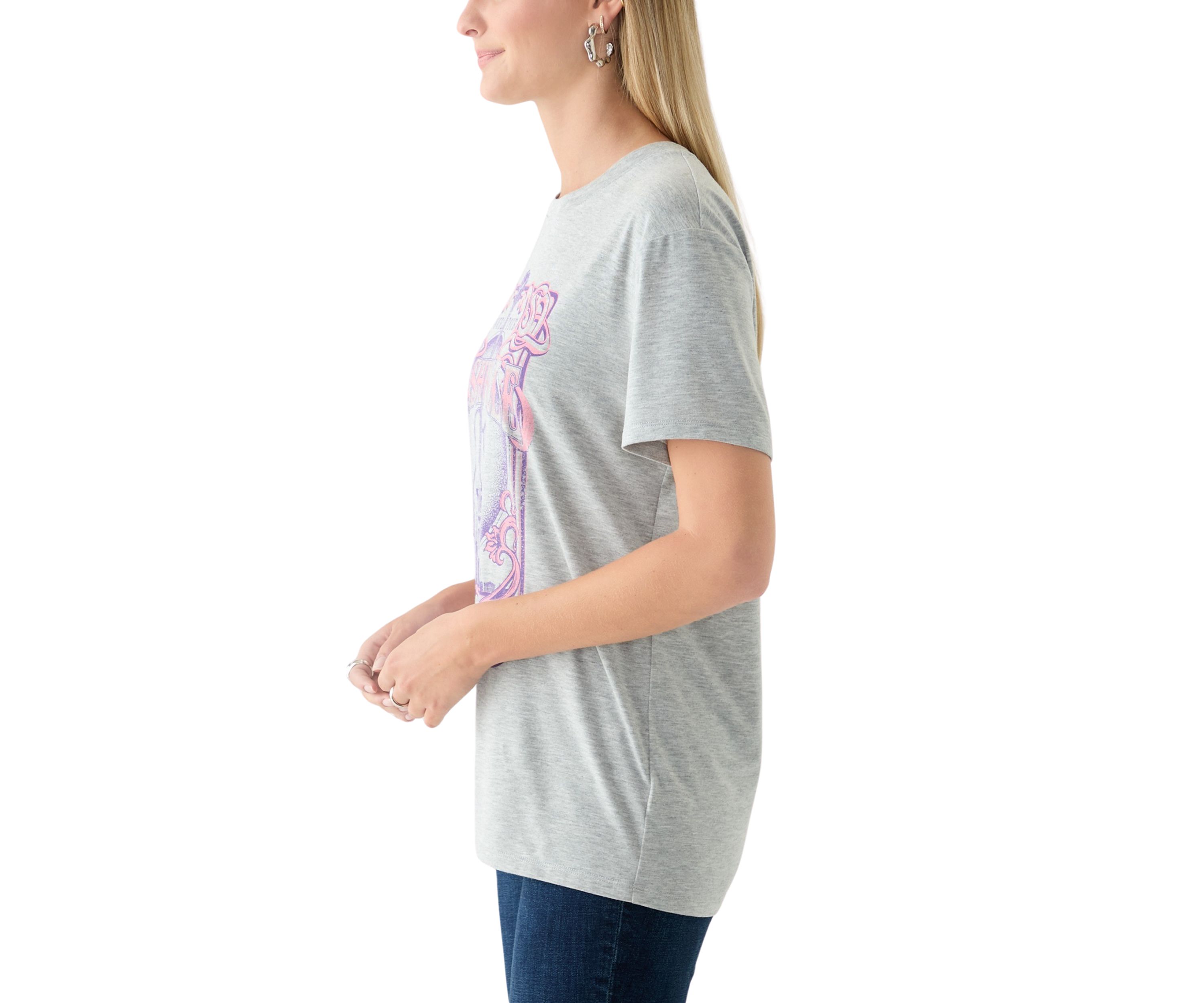 Womens Nashville World Tour Graphic T-Shirt