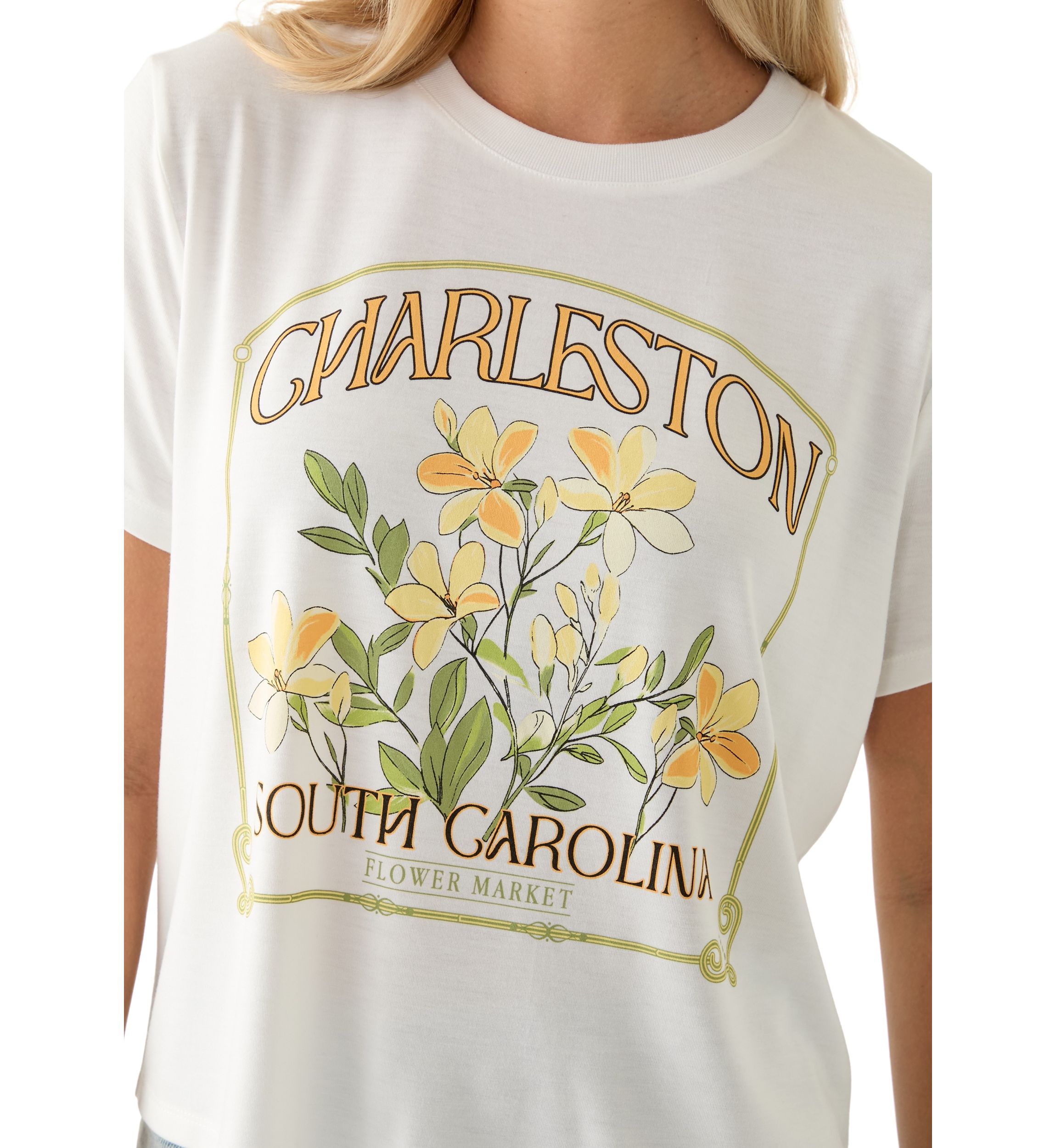 Womens Charleston Graphic T-Shirt