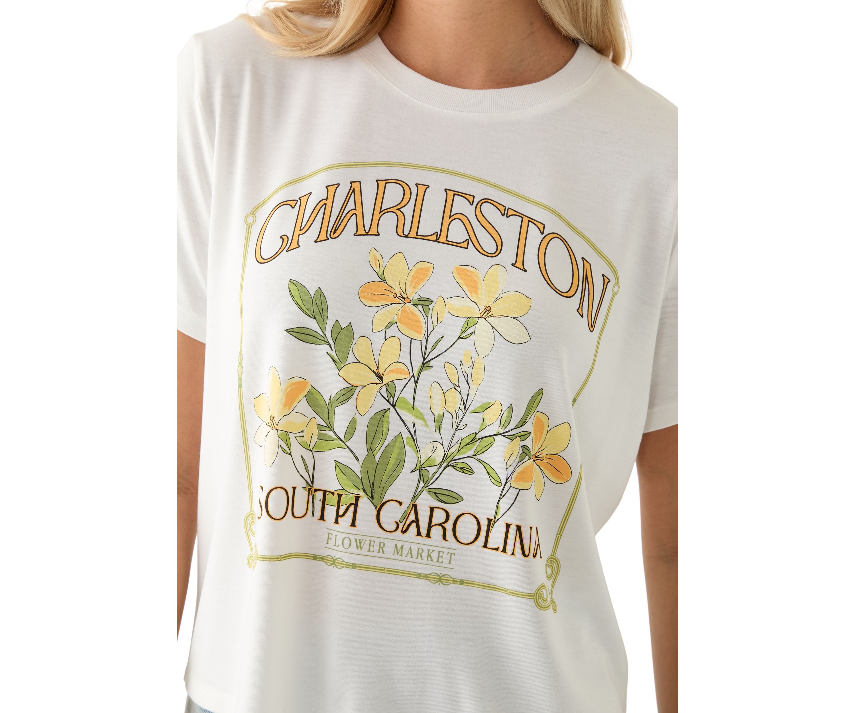 Womens Charleston Graphic T-Shirt