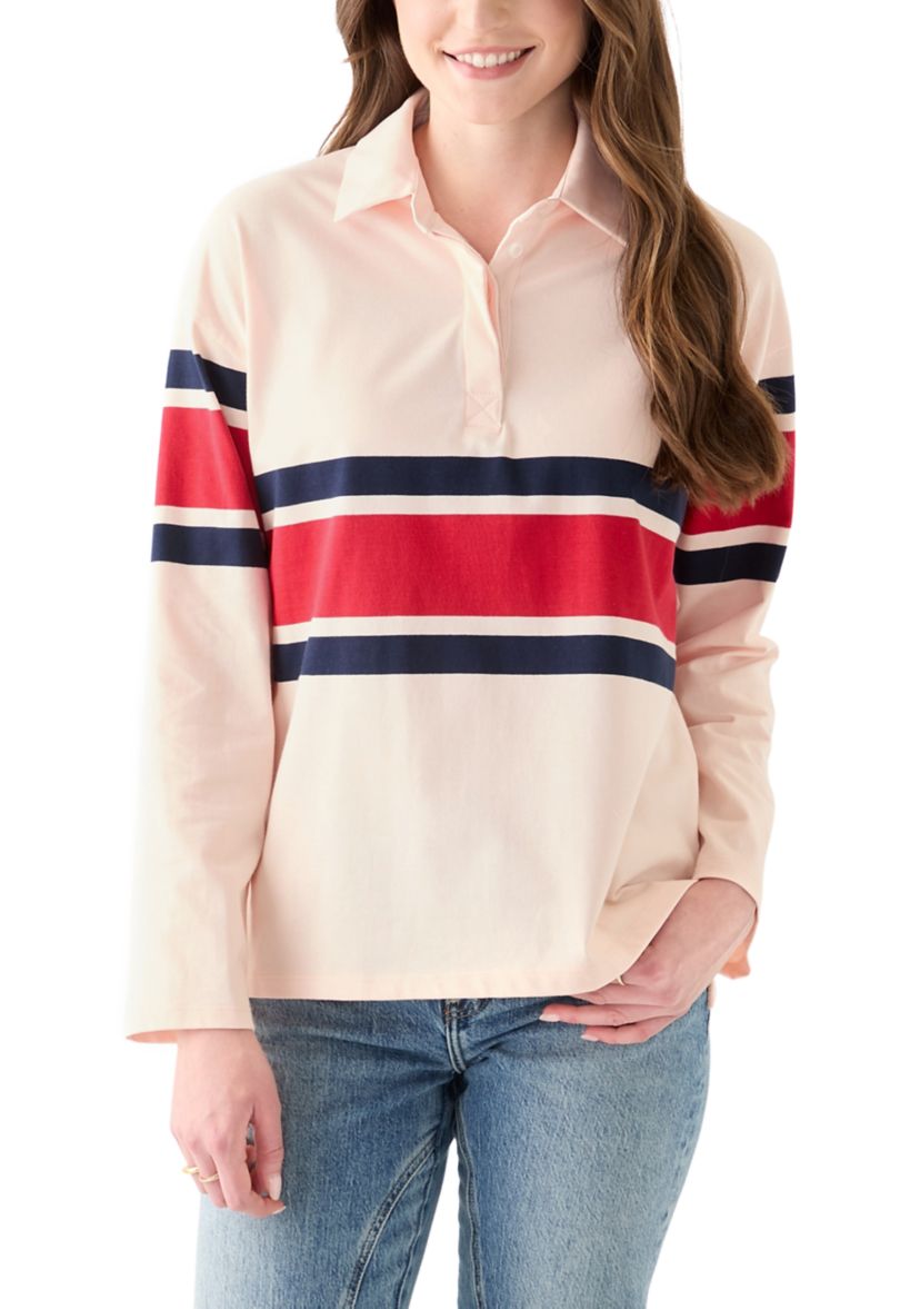 Womens Rugby Polo Pullover