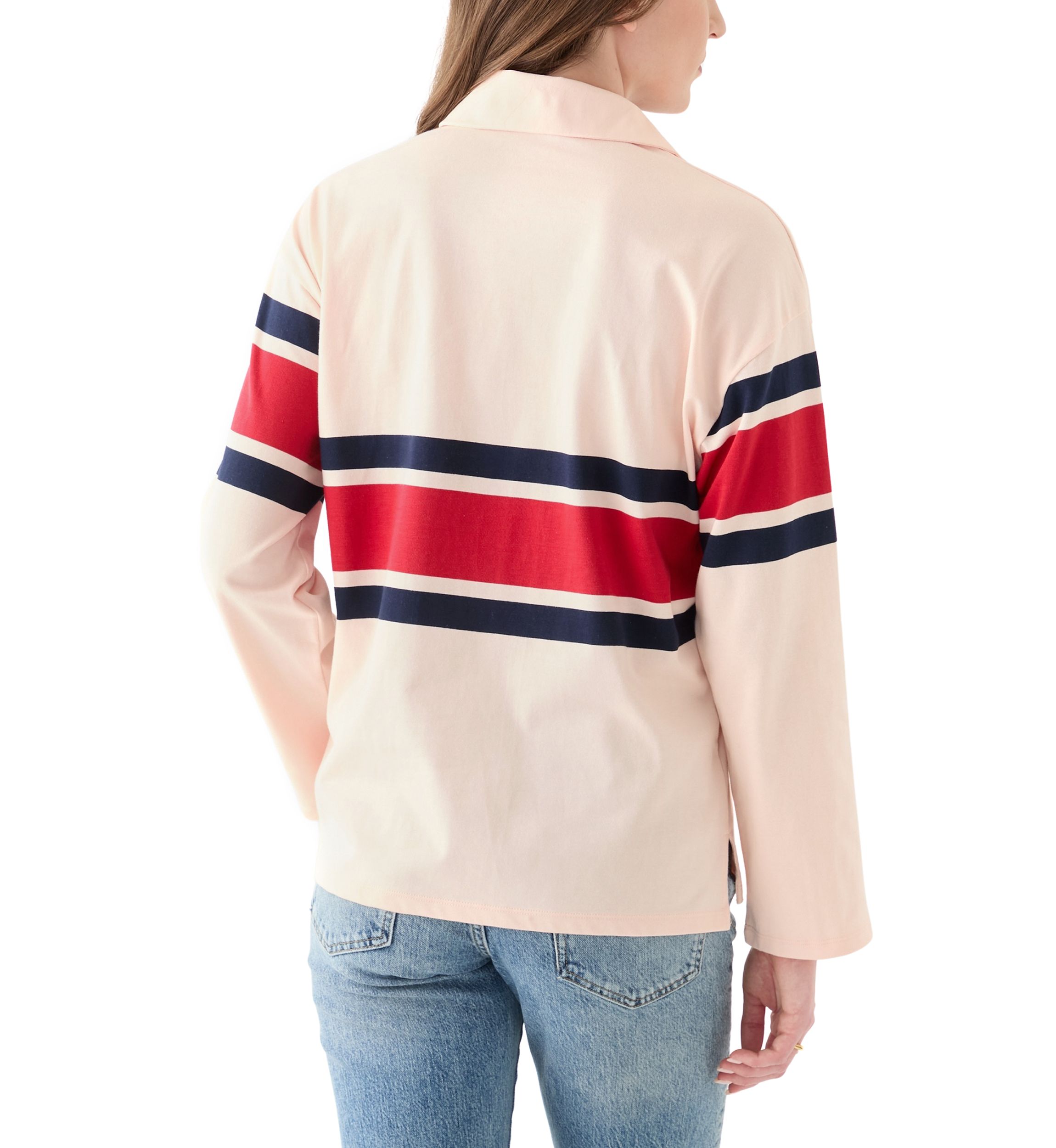 Womens Rugby Polo Pullover