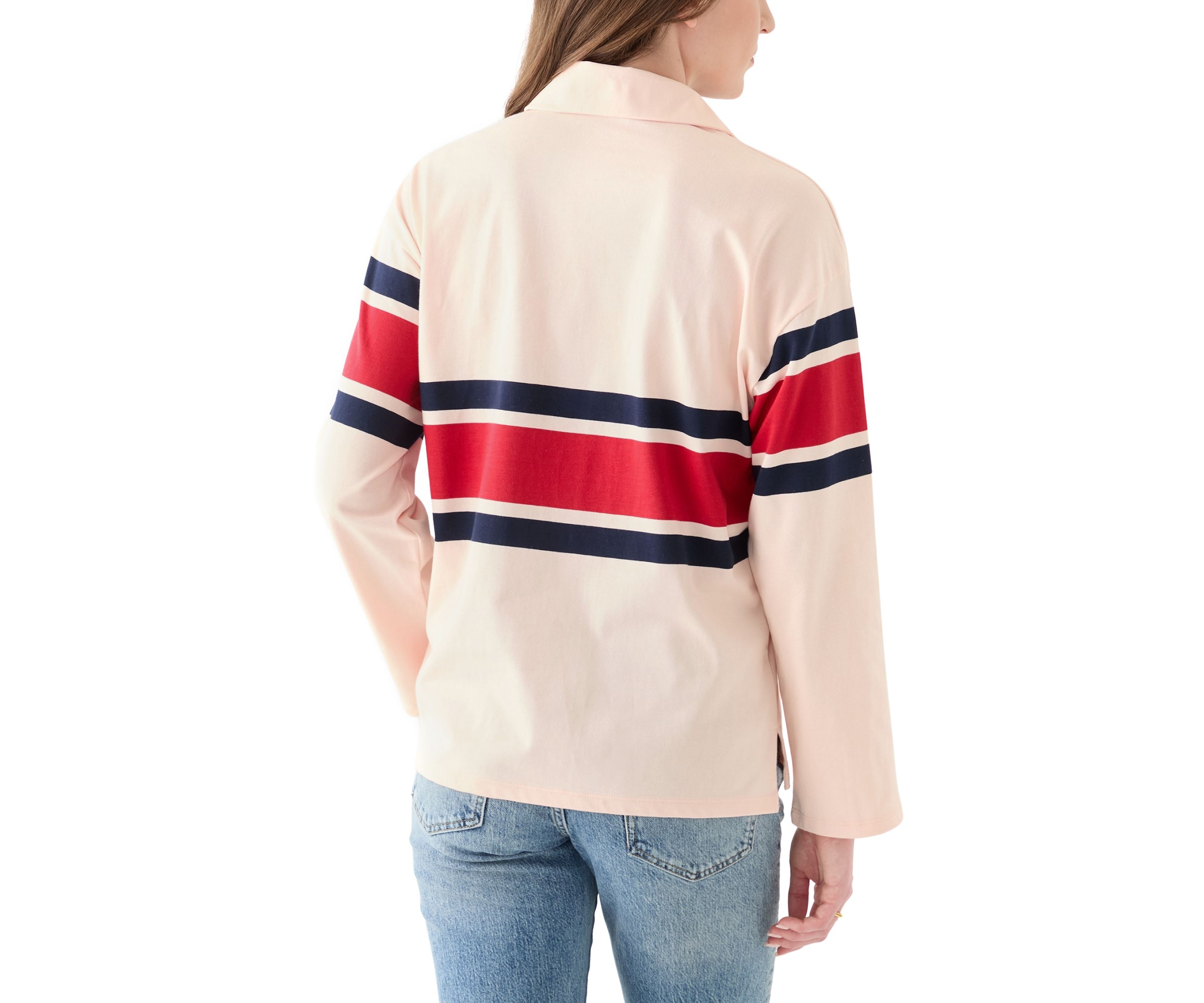 Womens Rugby Polo Pullover