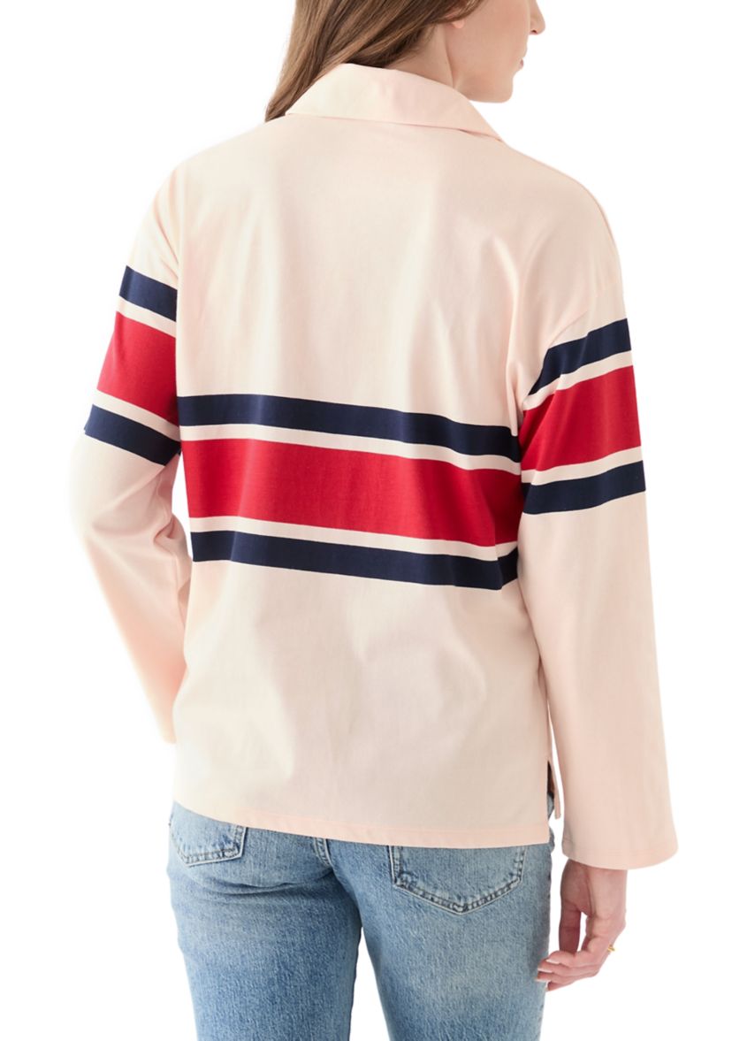 Womens Rugby Polo Pullover