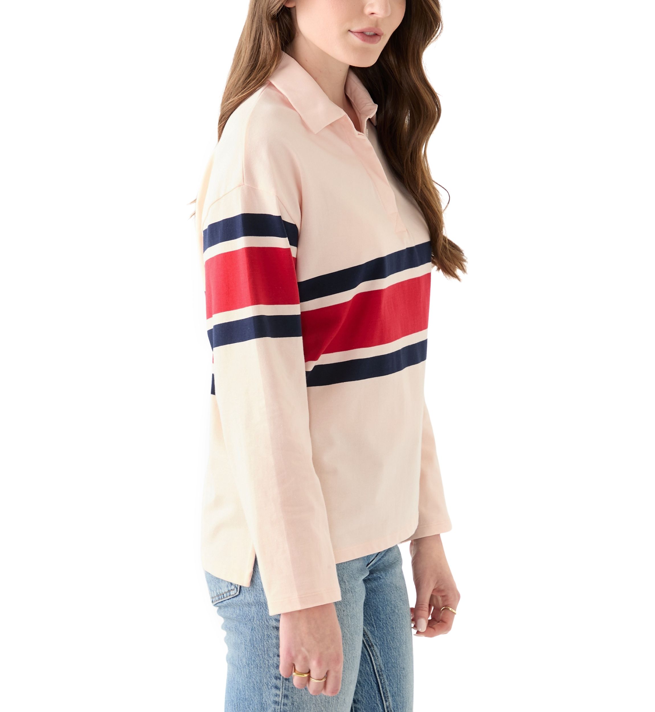 Womens Rugby Polo Pullover
