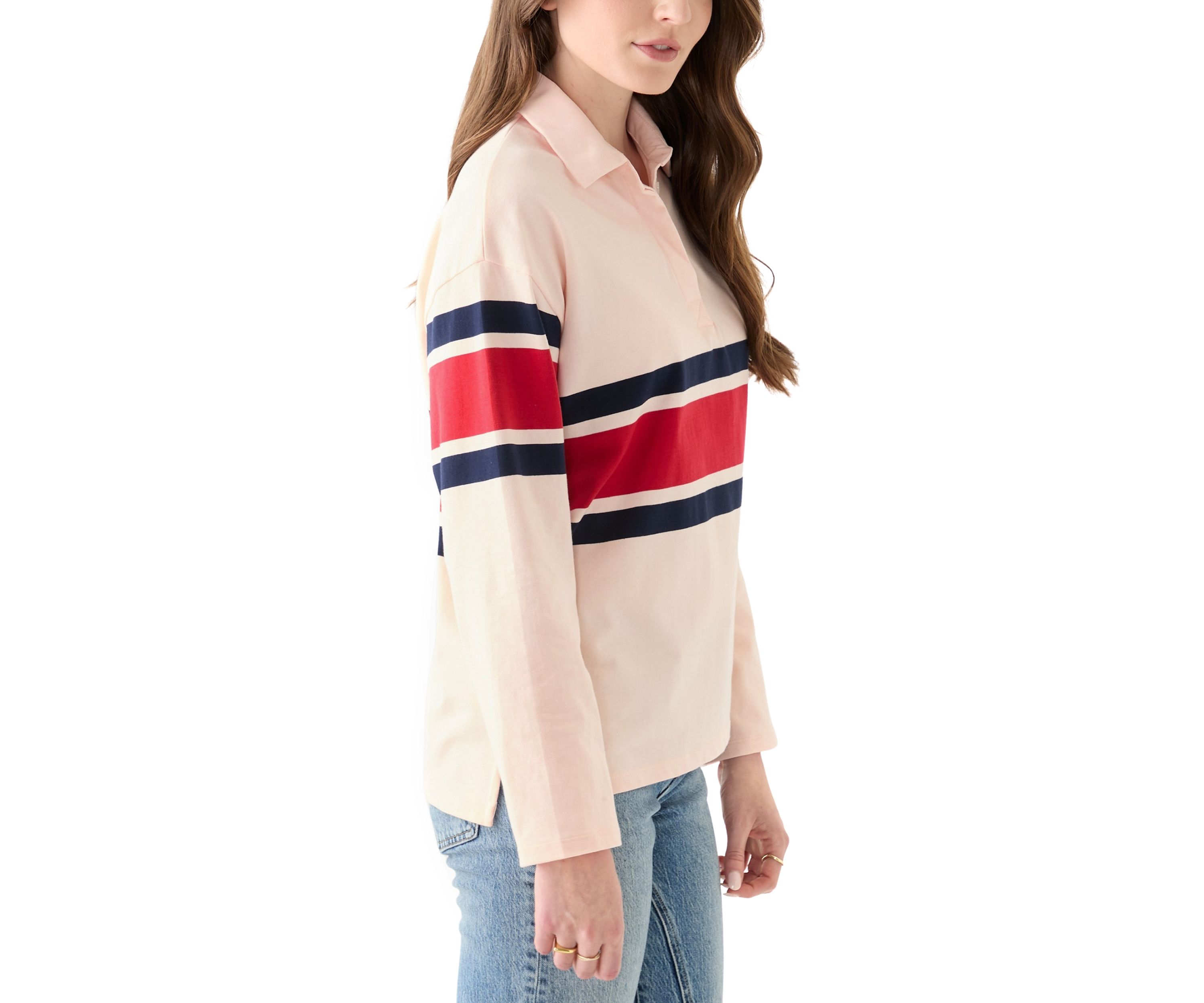 Womens Rugby Polo Pullover