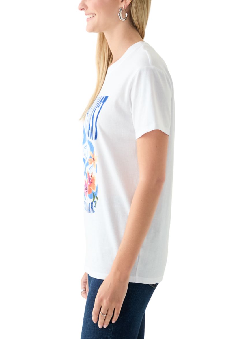 Womens Amalfi Coast Graphic T-Shirt