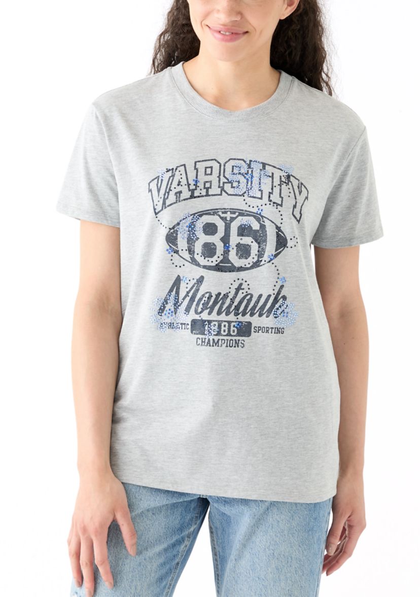 Womens Montauk Varsity Graphic T-Shirt