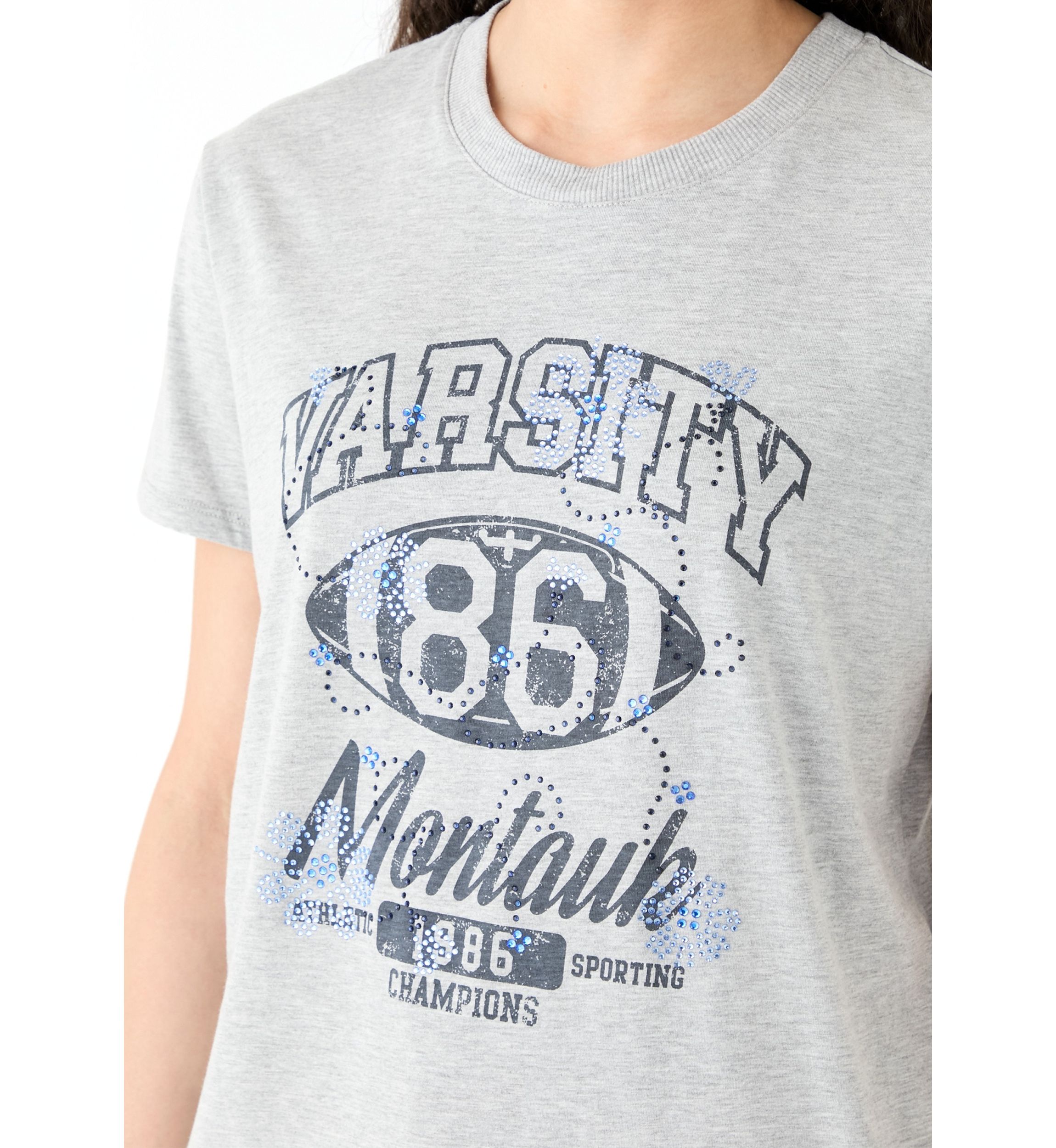 Womens Montauk Varsity Graphic T-Shirt