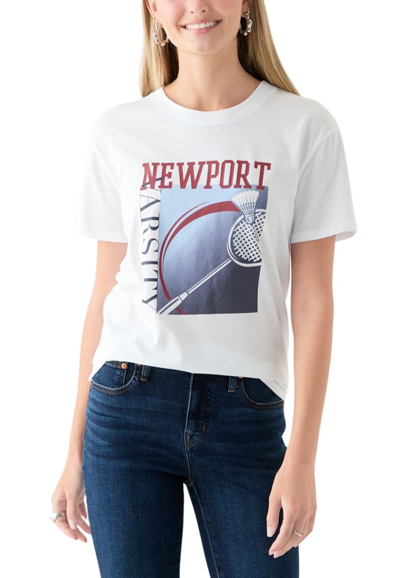 Womens Newport Varsity Graphic T-Shirt