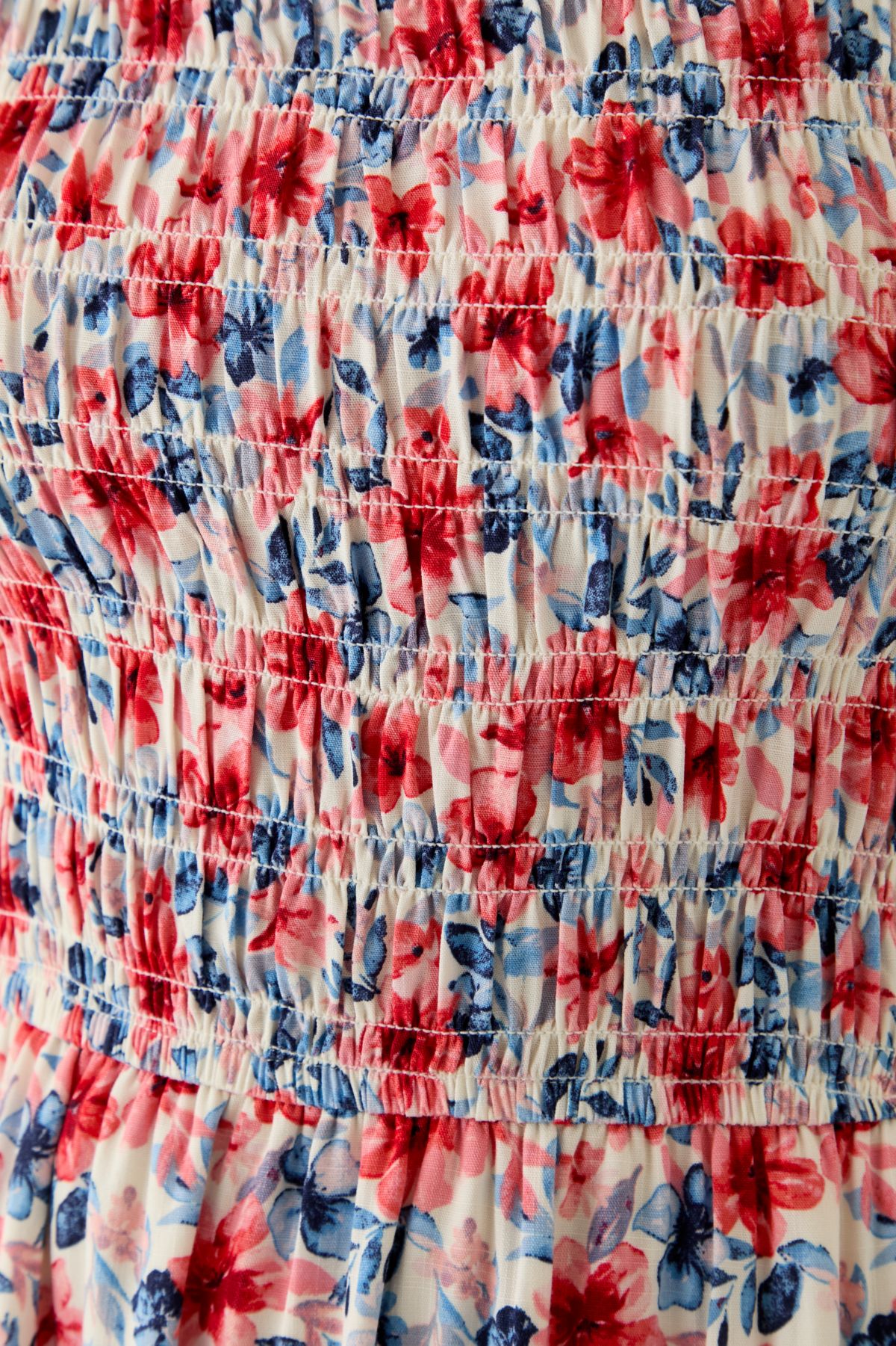 Womens Tiered Dress with Smocking