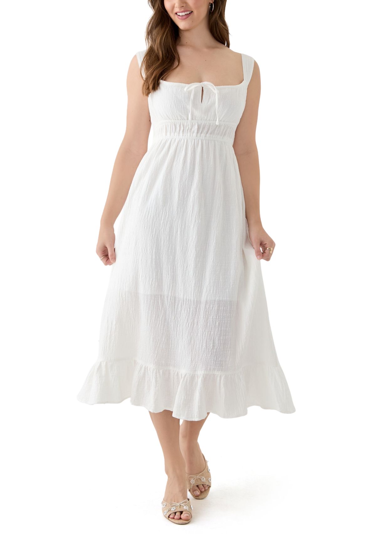 Womens Emma Midi Dress